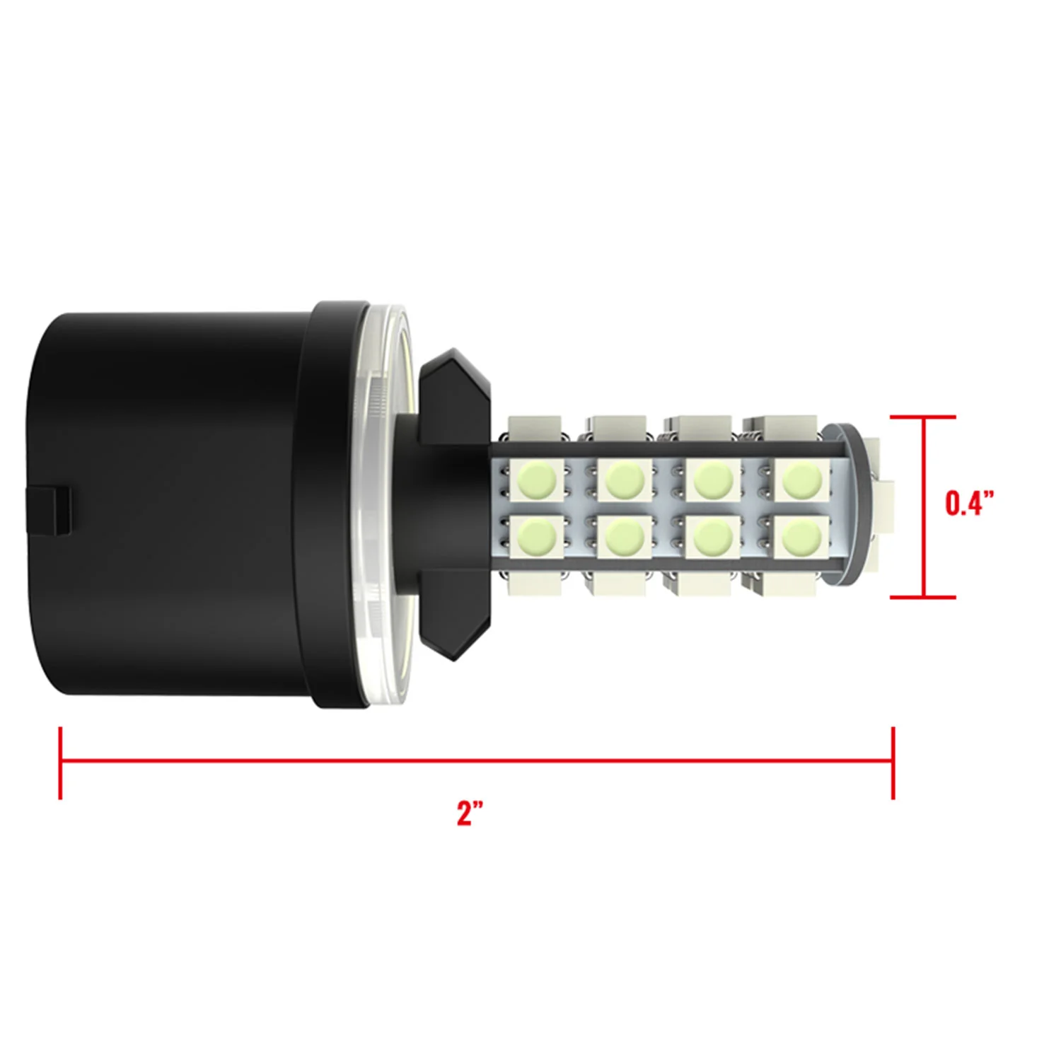 881 890 36 SMD LED Fog Light, Driving Light Bulb - 2PC 6000K White - Image 3
