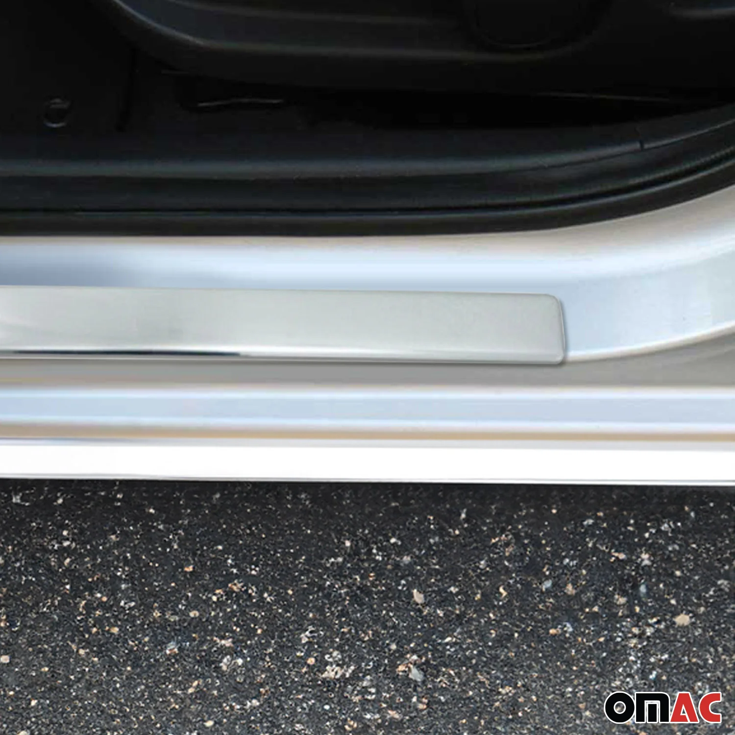 2002-2007 Alfa Romeo 147 Door Sill Scuff Plate Scratch Protector Stainless Steel 4x - Image 6
