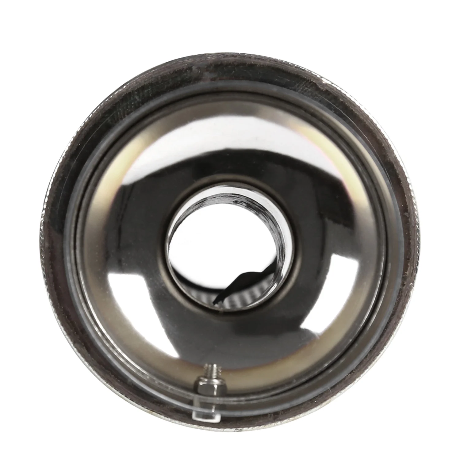 Apexi N1 Style 2.5" Inlet/4" Outlet S.Steel Exhaust Muffler w/Removable Silencer - Image 6