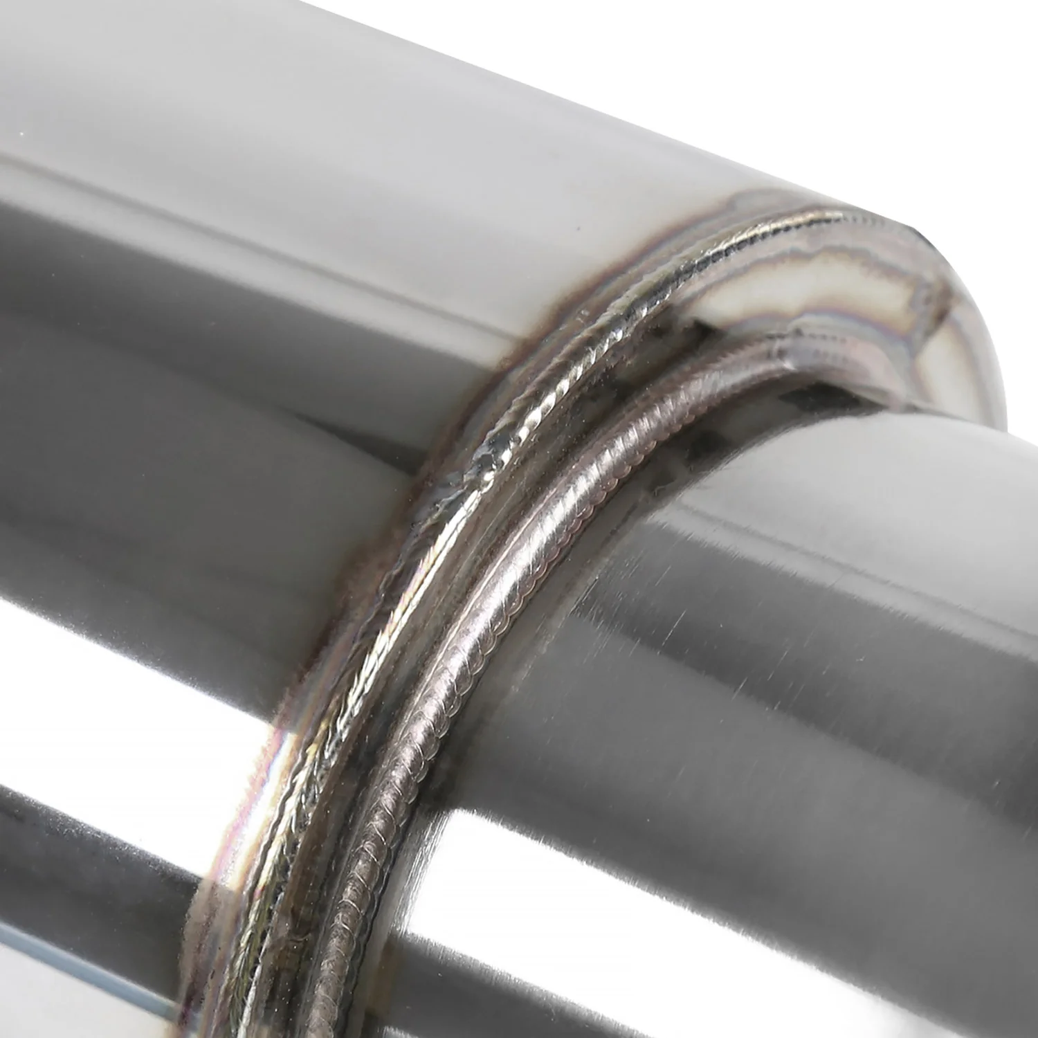 Apexi N1 Style 2.5" Inlet/4" Outlet S.Steel Exhaust Muffler w/Removable Silencer - Image 7