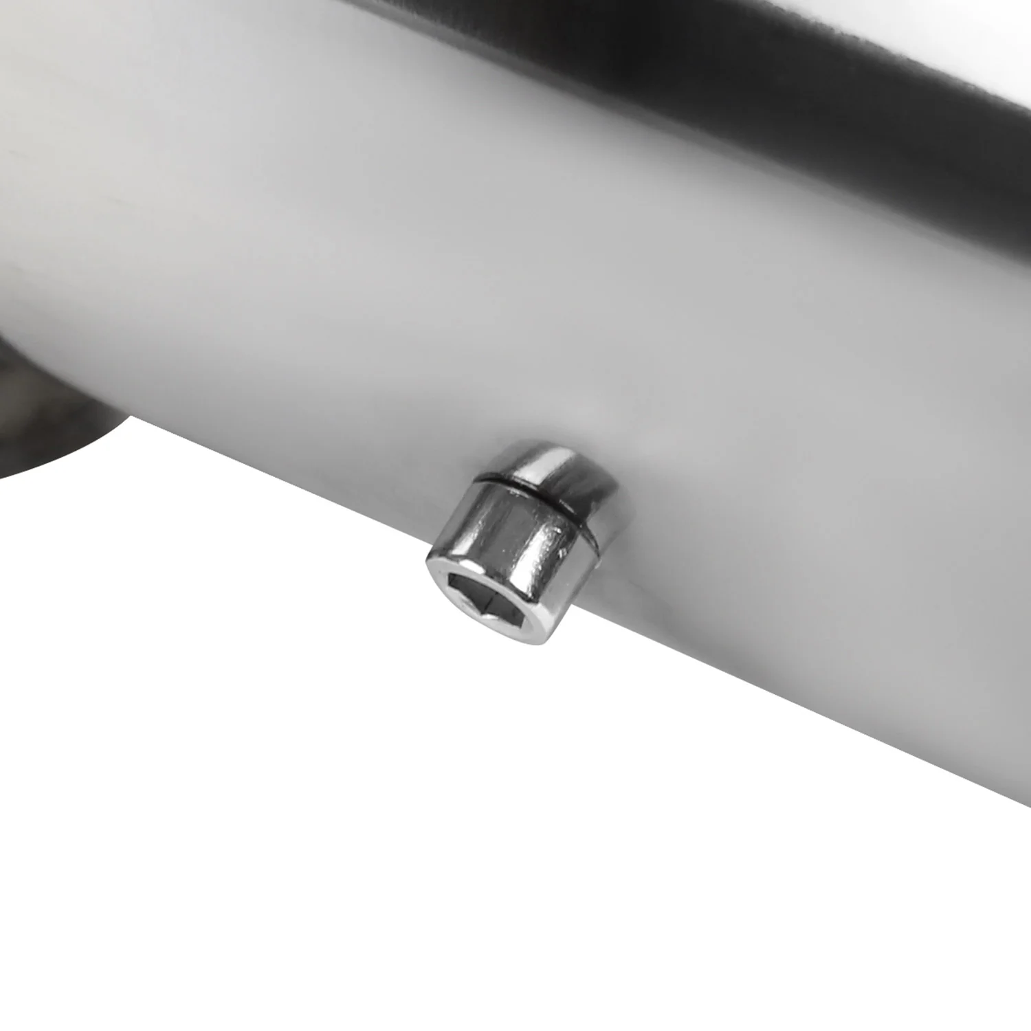 Apexi N1 Style 2.5" Inlet/4" Outlet S.Steel Exhaust Muffler w/Removable Silencer - Image 8