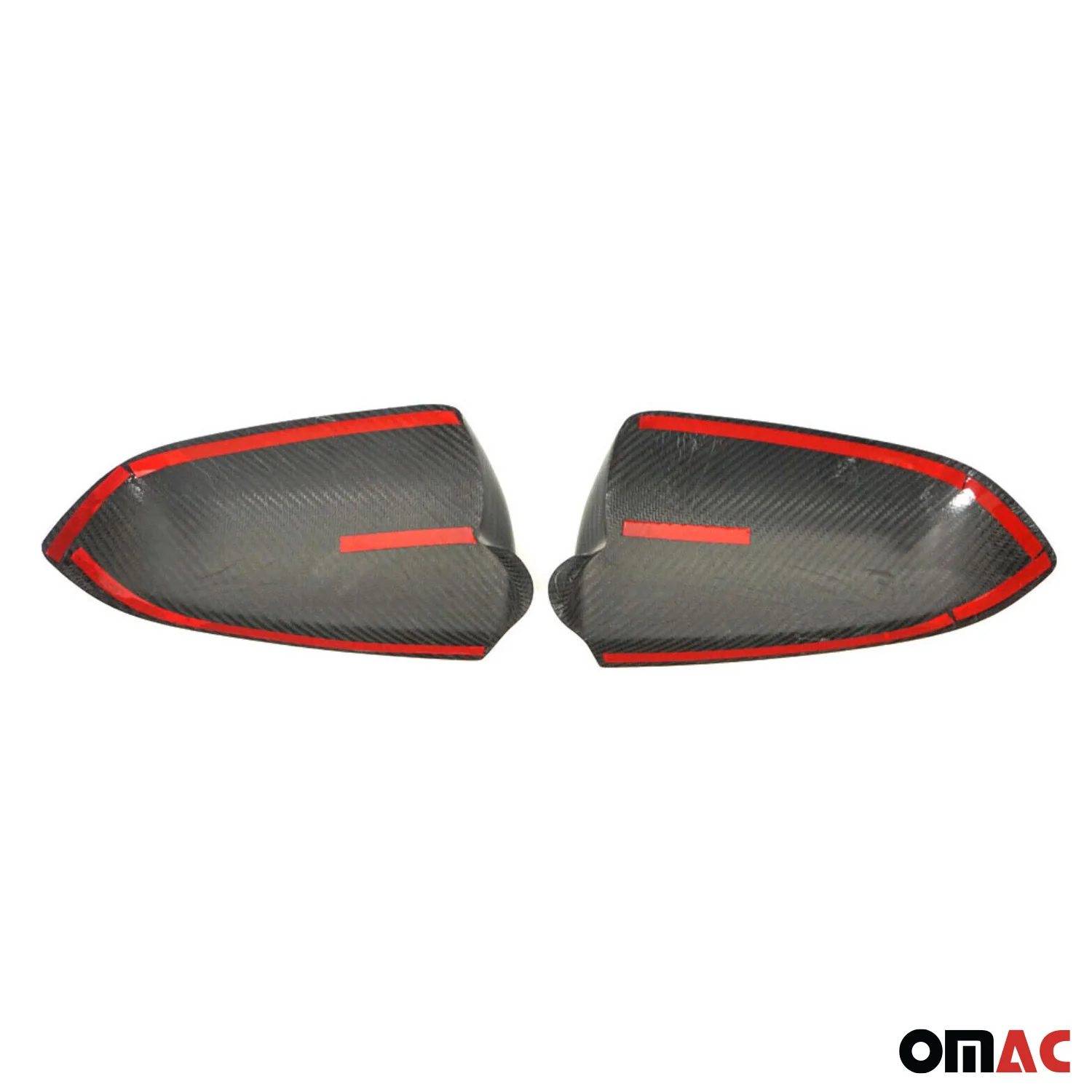 2008-2016 Audi A3 Sedan Sportback Cabrio Side Mirror Cover Caps Carbon Fiber Gloss Black 2 Pcs - Image 5