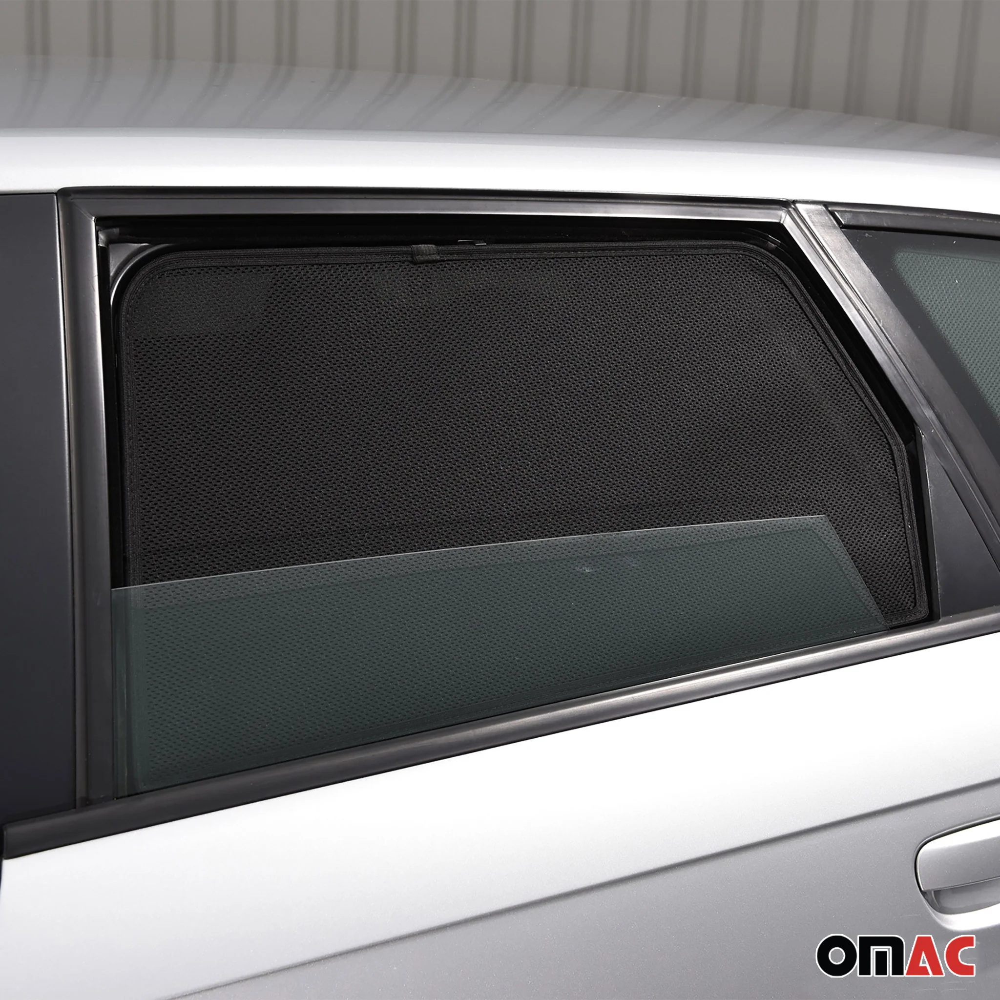 2006-2013 Audi A3 / A3 Quattro Side Rear Window Curtain Mesh Black 2Pcs - Image 9