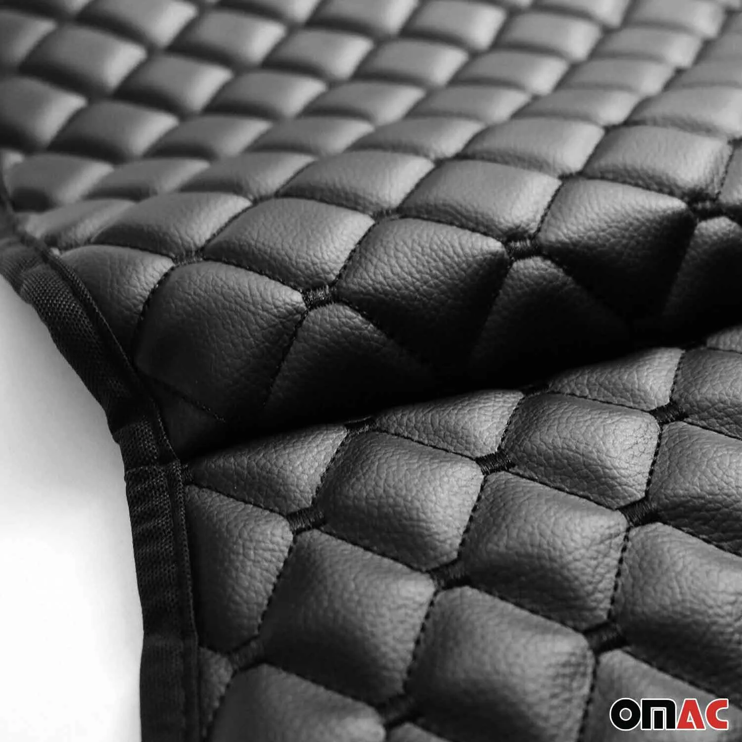 Suzuki Leather Breathable Front Seat Cover Pads Black - Image 4