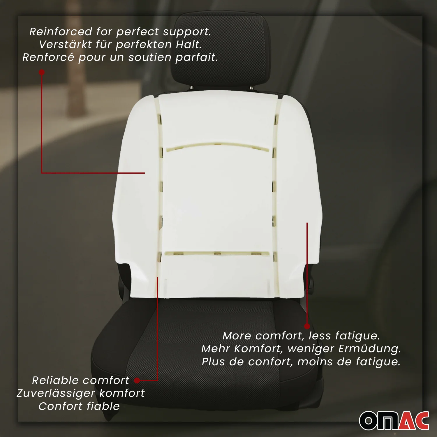 1992-2003 Volkswagen Eurovan Backrest Seat Cushion Foam Pad - Image 5