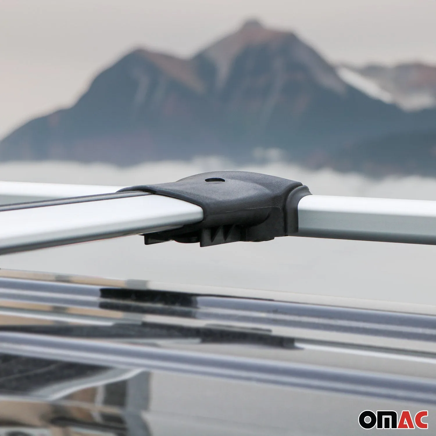 2014-2026 RAM ProMaster Bike Rack Carrier Roof Racks Set Gray 3Pcs - Image 7