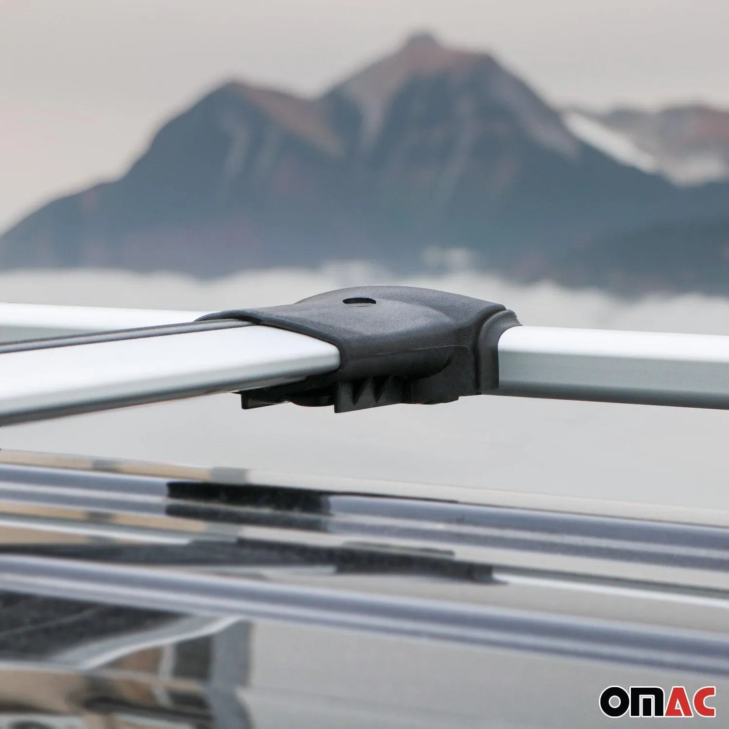 2014-2026 RAM ProMaster Bike Rack Carrier Roof Racks Set Silver 3Pcs - Image 7