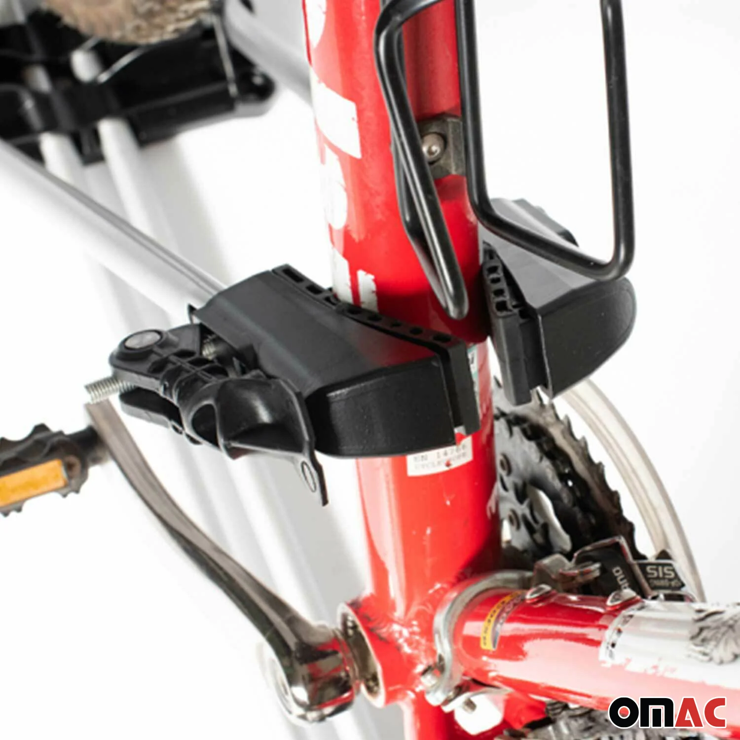 Bike Rack Mount Bicycle Carrier Lightweight Durable Aluminum Silver 2Pcs - Image 7