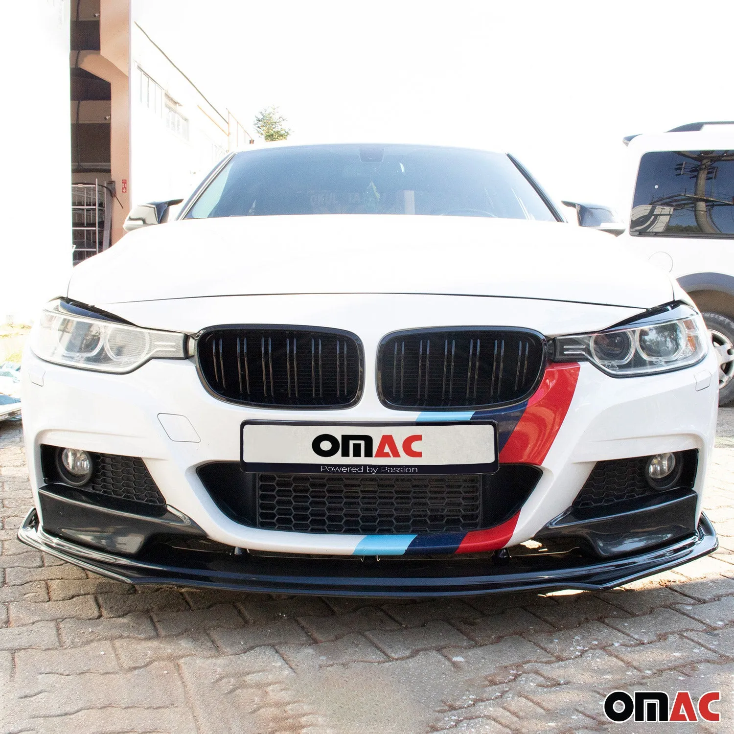 2012-2019 BMW 3 Series F30 F31 Sedan Wagon Front Bumper Lip Splitter - Image 2