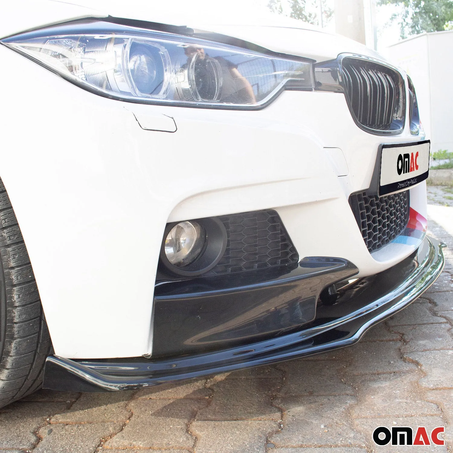 2012-2019 BMW 3 Series F30 F31 Sedan Wagon Front Bumper Lip Splitter - Image 3