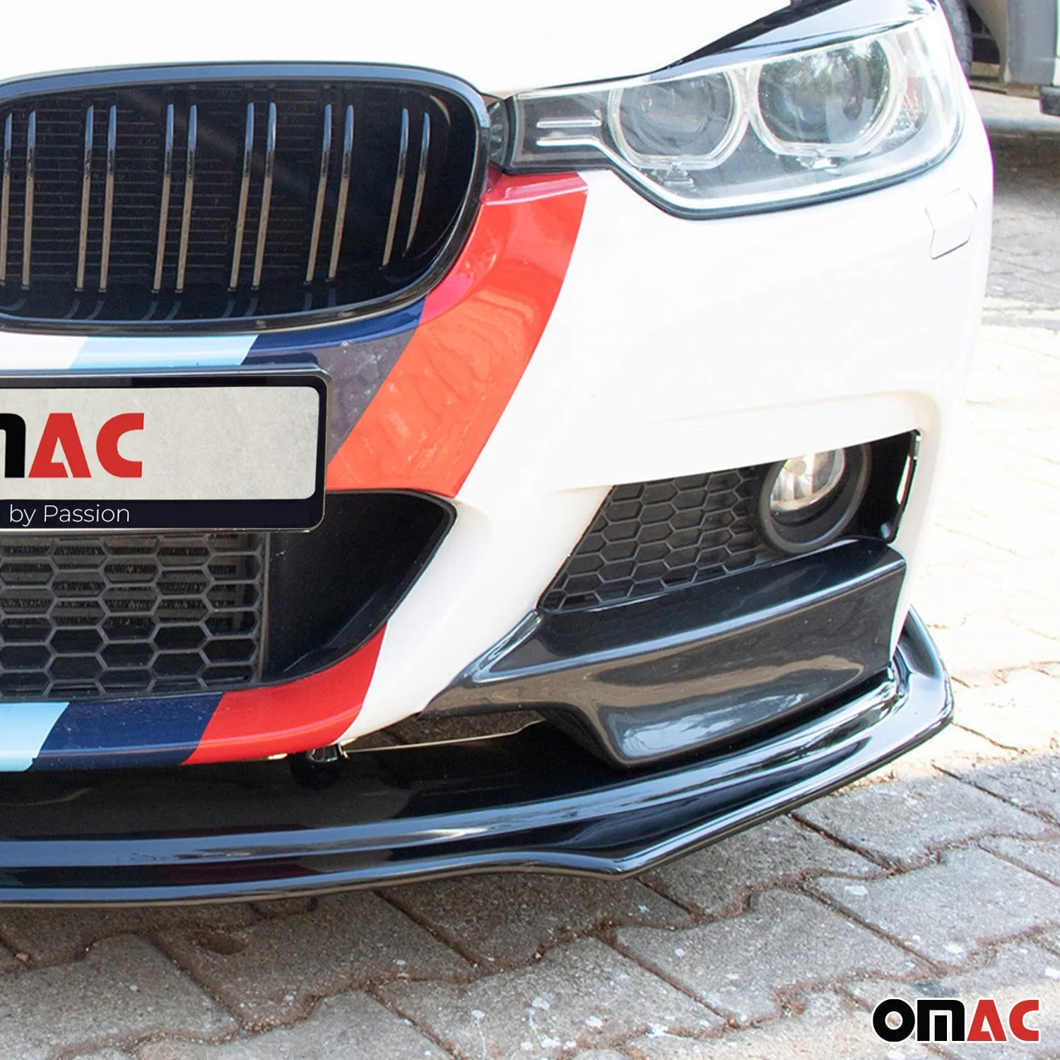 2012-2019 BMW 3 Series F30 F31 Sedan Wagon Front Bumper Lip Splitter - Image 4