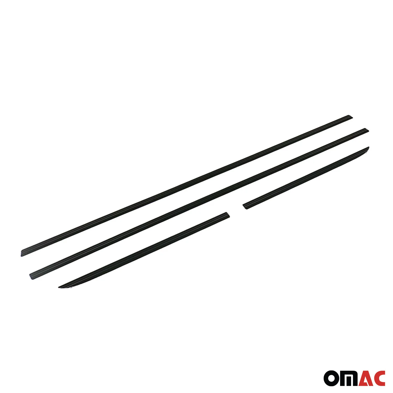 2005-2021 Nissan Frontier Side Door Molding Trim Skirt Garnish Black 4 Pcs - Image 5