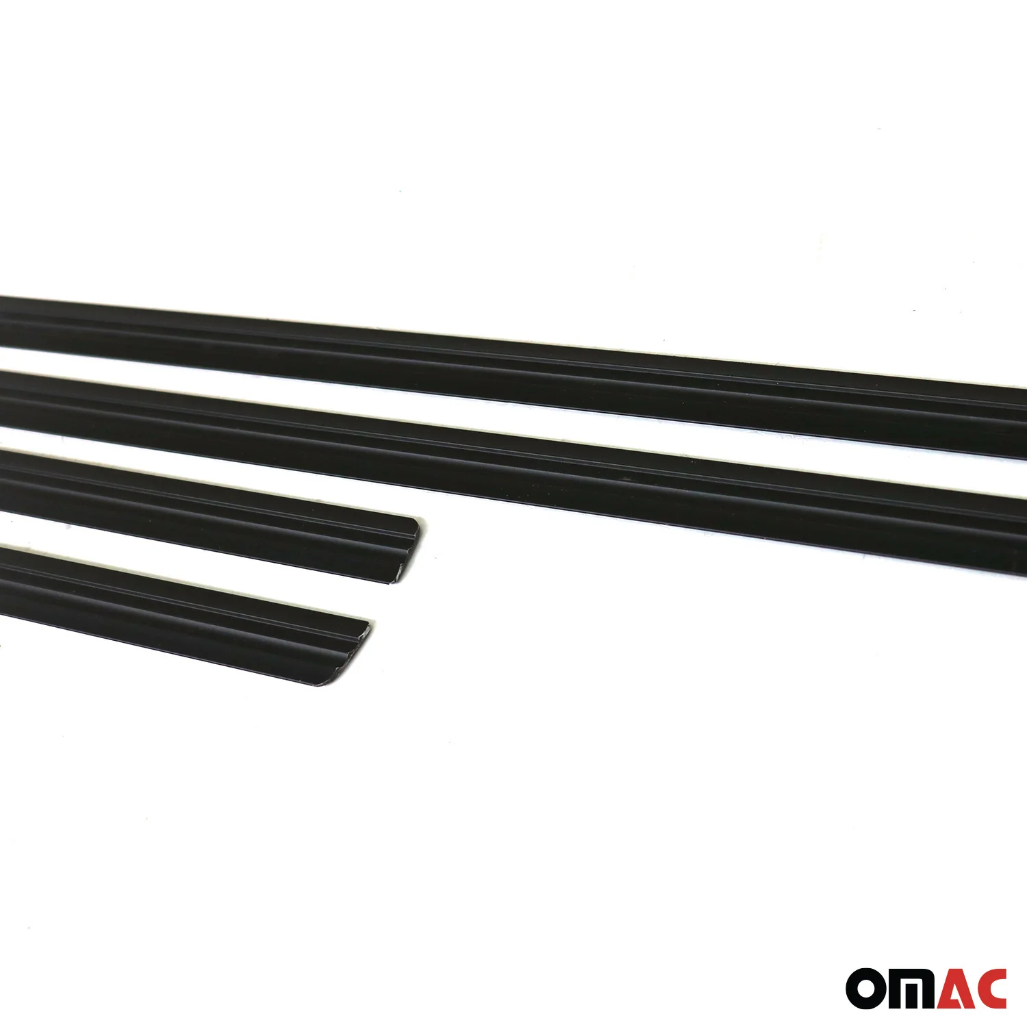 2005-2021 Nissan Frontier Side Door Molding Trim Skirt Garnish Black 4 Pcs - Image 7