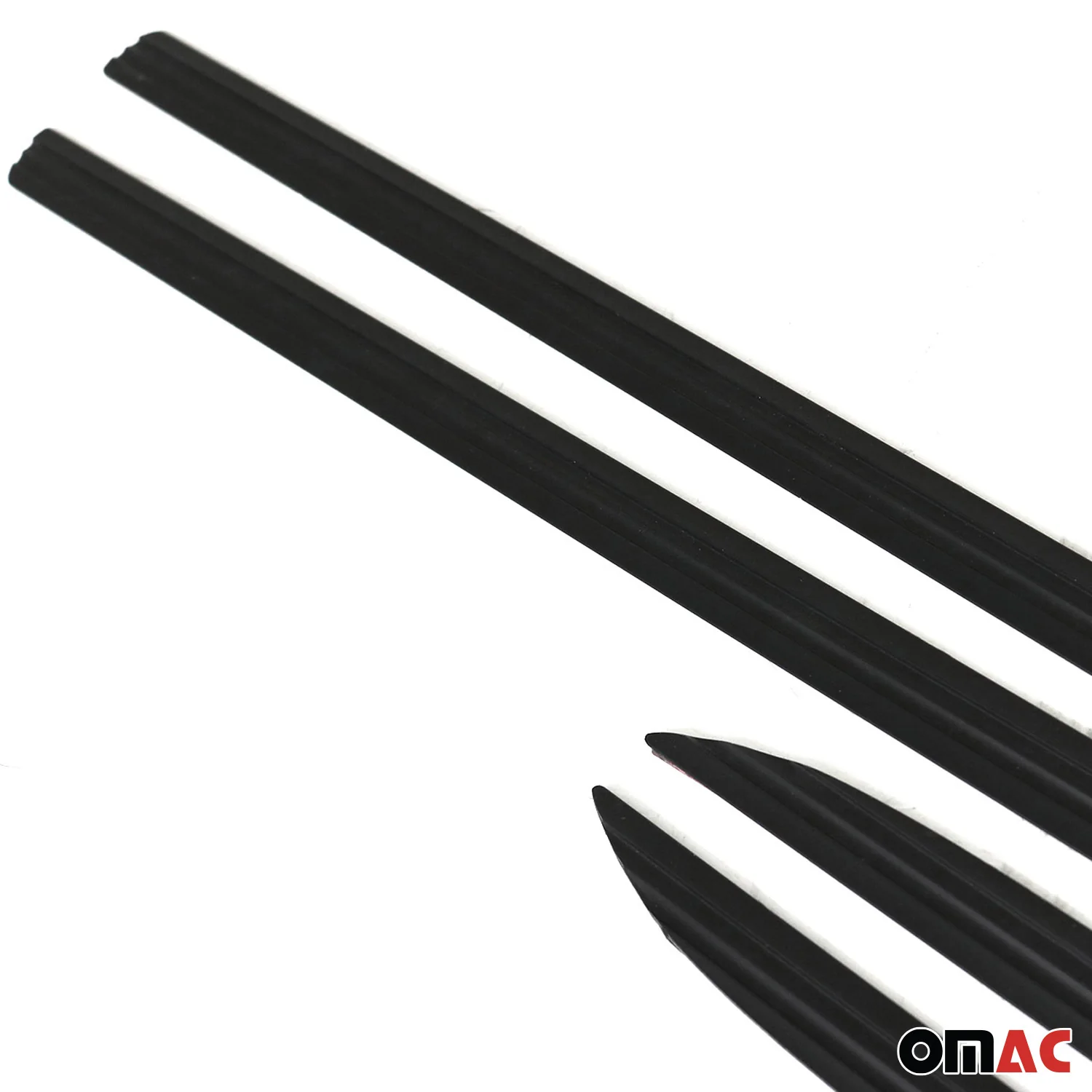 2018-2023 Subaru Crosstrek Side Door Molding Trim Skirt Garnish Black 4 Pcs - Image 6