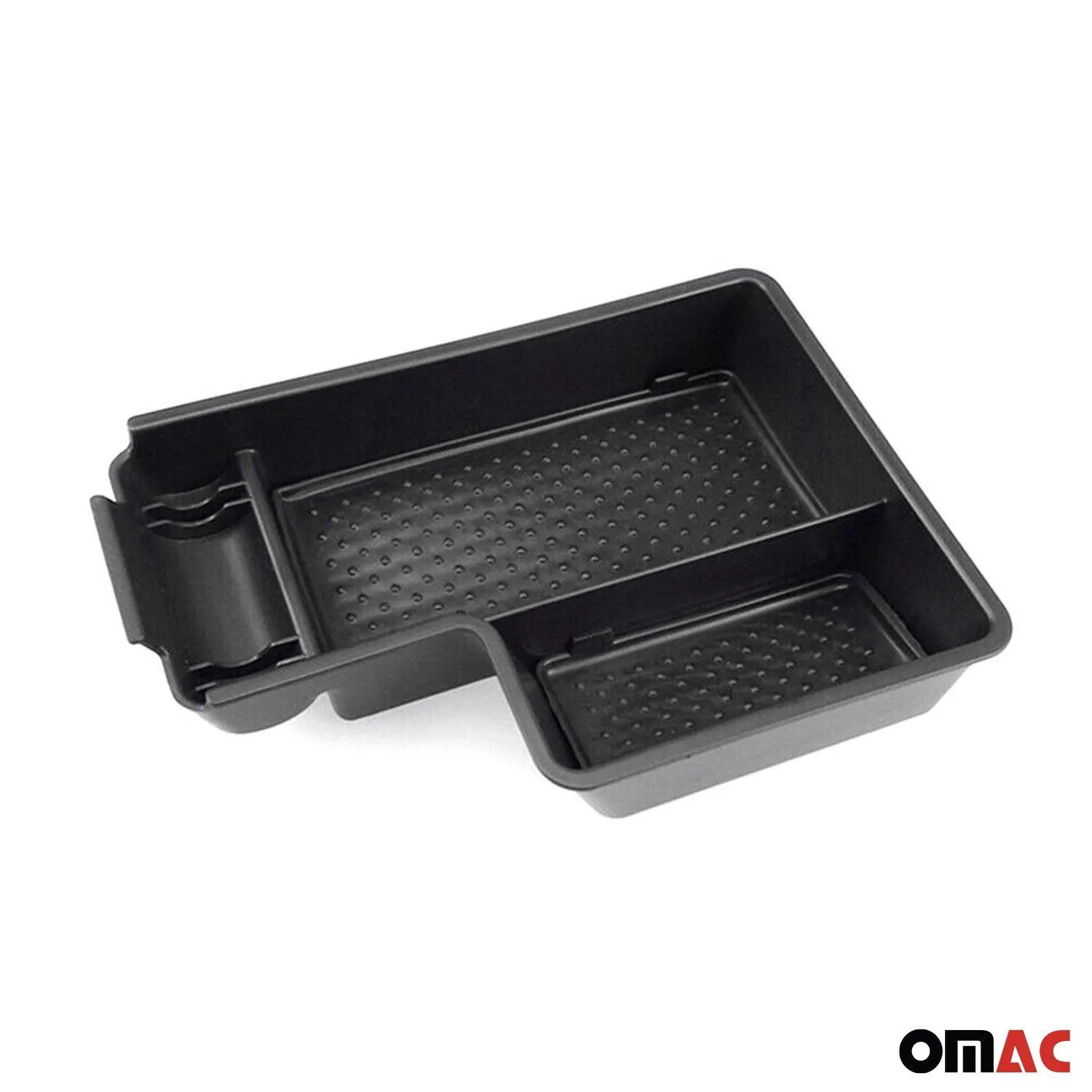 2010-2014 VW Golf Mk6 Center Console Armrest Storage Tray Black 1Pc - Image 6