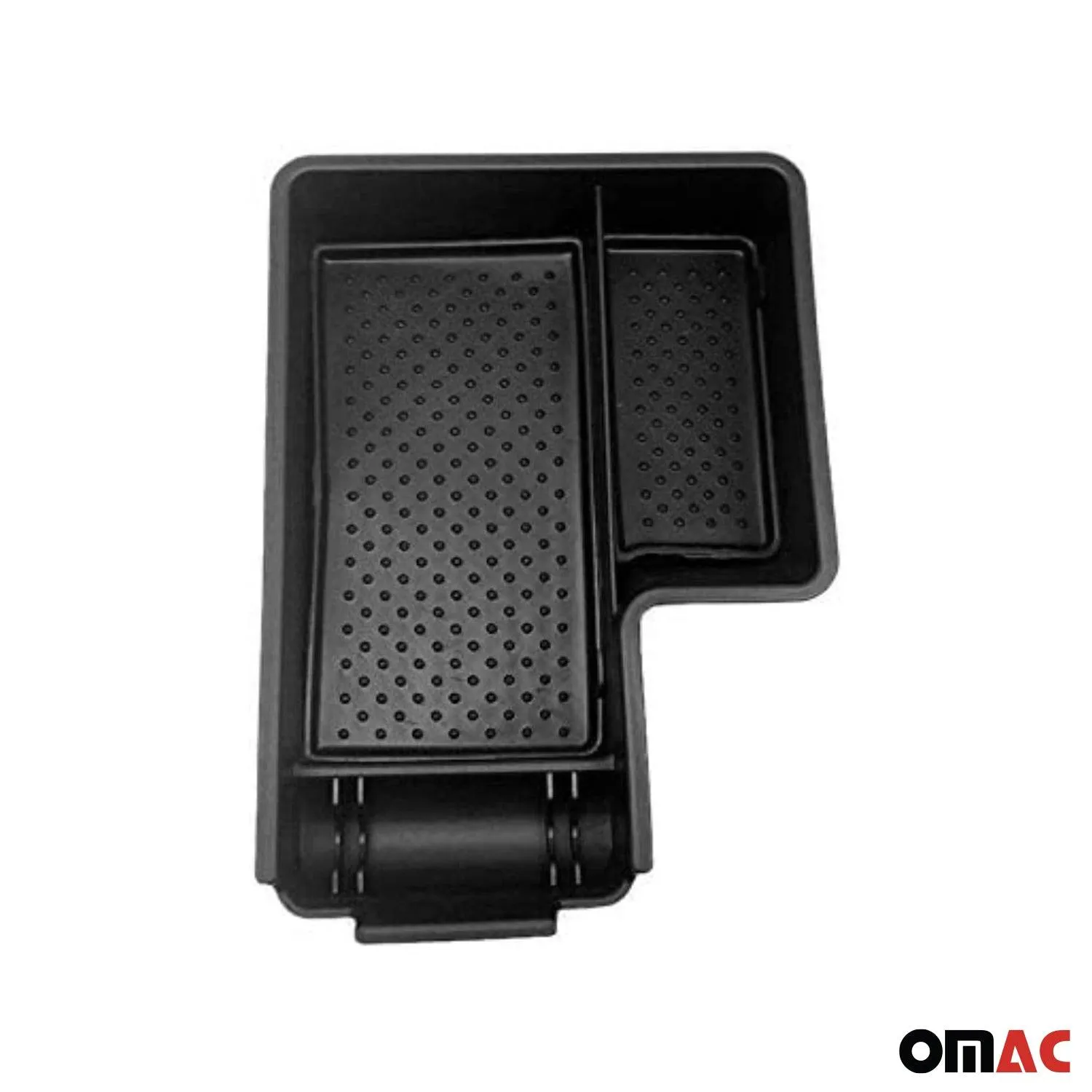 2010-2014 VW Golf Mk6 Center Console Armrest Storage Tray Black 1Pc - Image 7