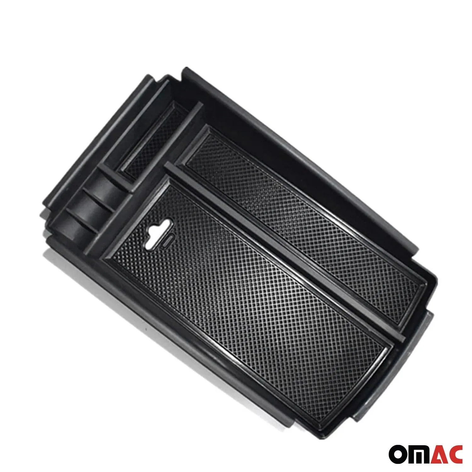 2012-2014 VW Passat B7 Center Console Armrest Storage Tray Black 1Pc - Image 6