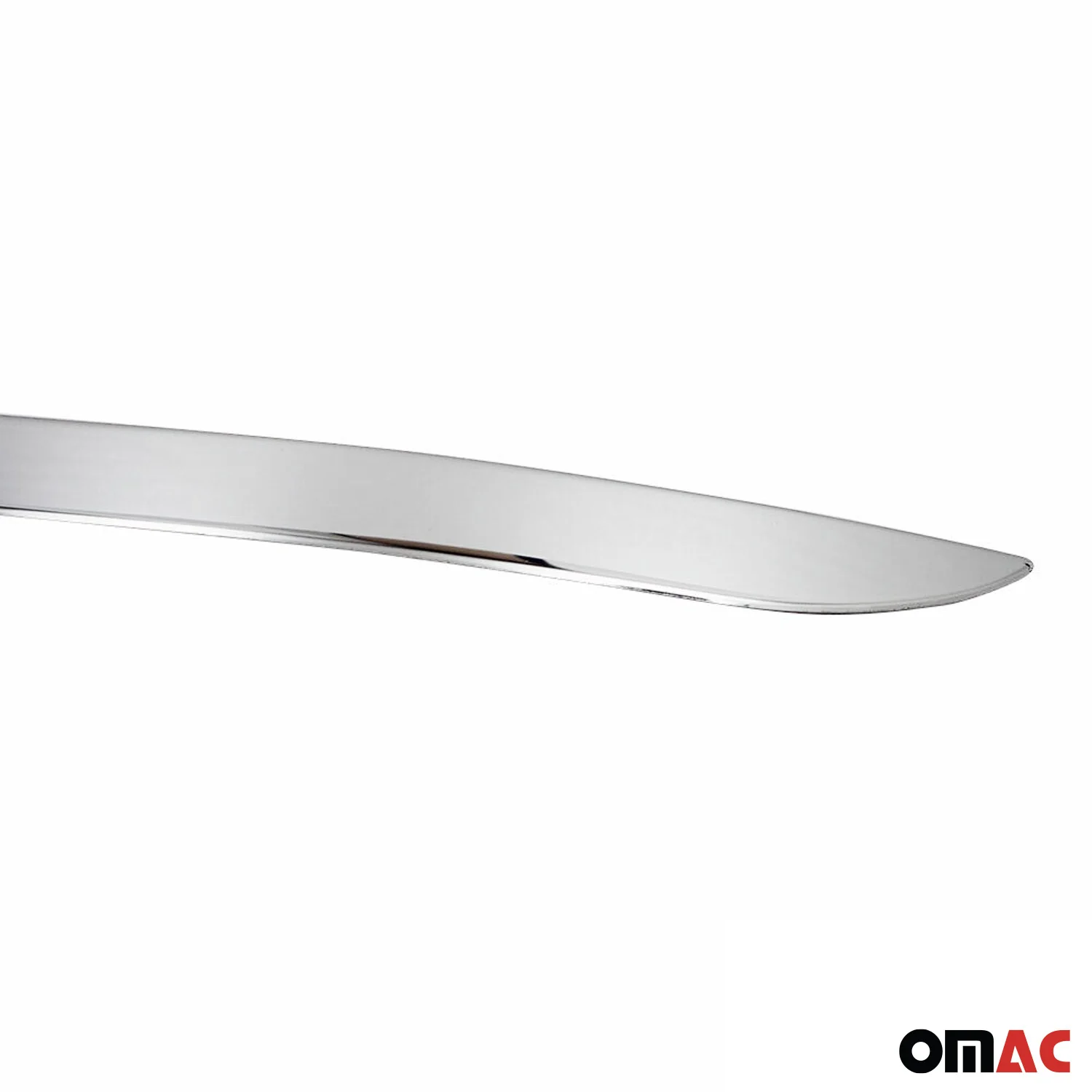 2012-2019 BMW 1 Series F20 F21 Rear Trunk Molding Trim Stainless Steel Silver - Image 3