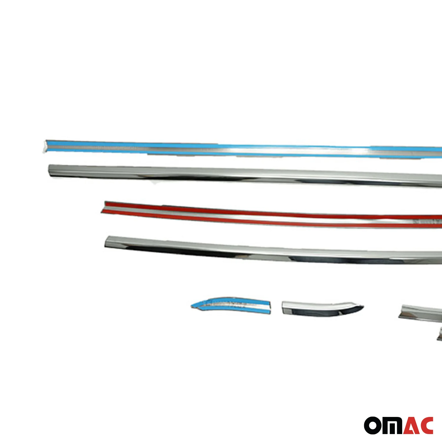 2013-2016 Buick Encore Window Molding Trim Streamer Stainless Steel Silver 8 Pcs - Image 10