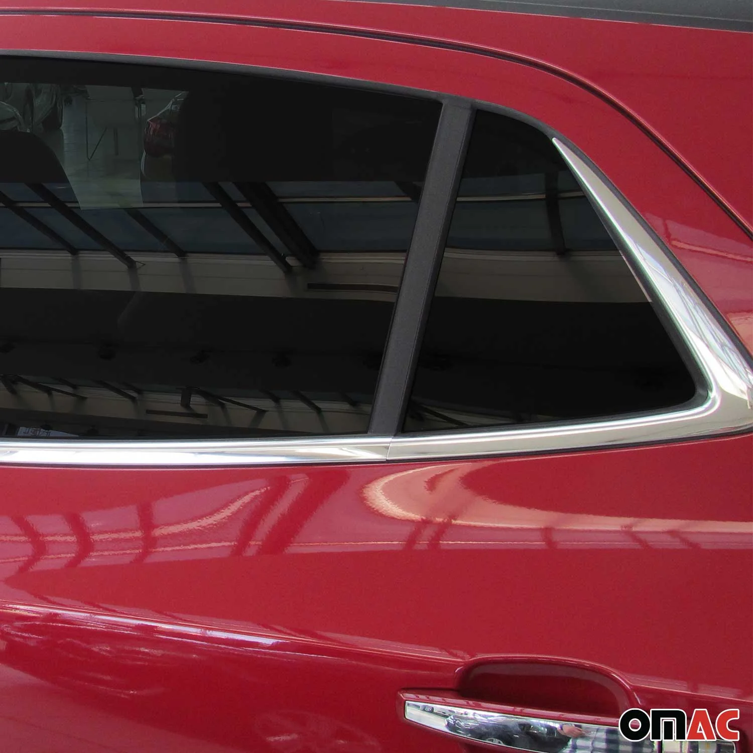 2013-2016 Buick Encore Window Molding Trim Streamer Stainless Steel Silver 8 Pcs - Image 3
