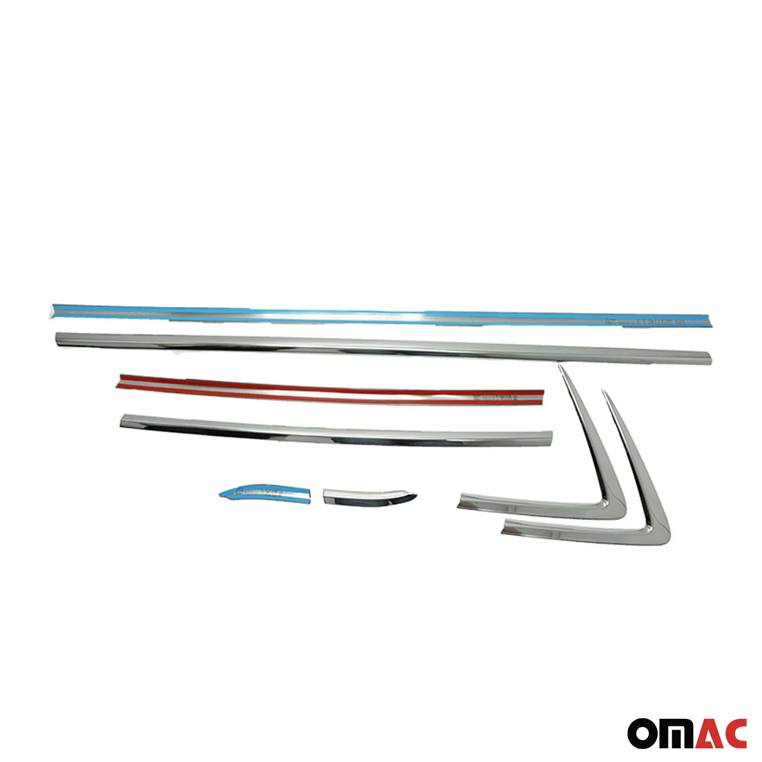 2013-2016 Buick Encore Window Molding Trim Streamer Stainless Steel Silver 8 Pcs - Image 5