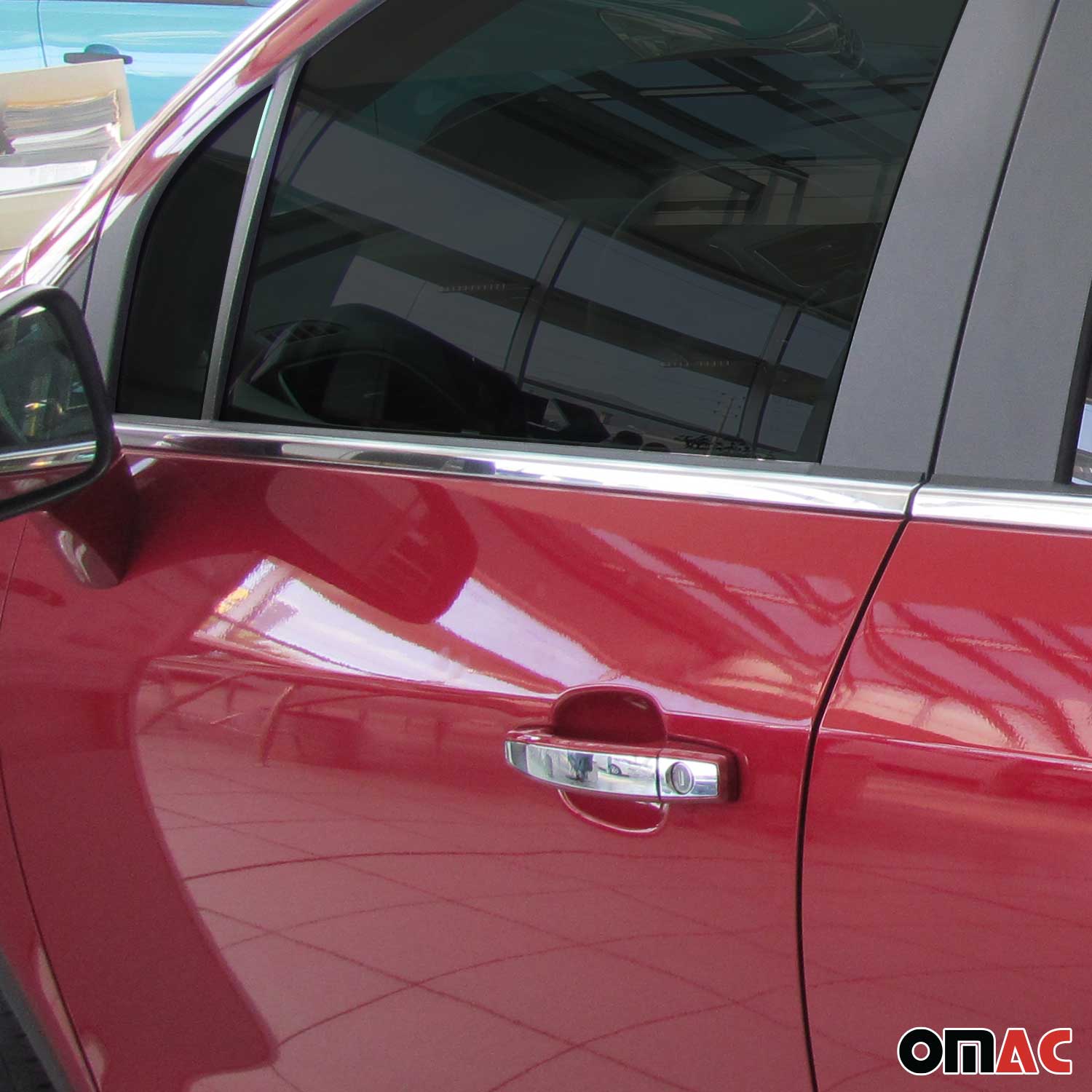 2013-2016 Buick Encore Window Molding Trim Streamer Stainless Steel Silver 8 Pcs - Image 6