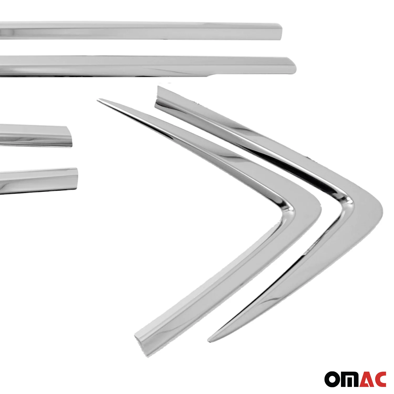 2013-2016 Buick Encore Window Molding Trim Streamer Stainless Steel Silver 8 Pcs - Image 8