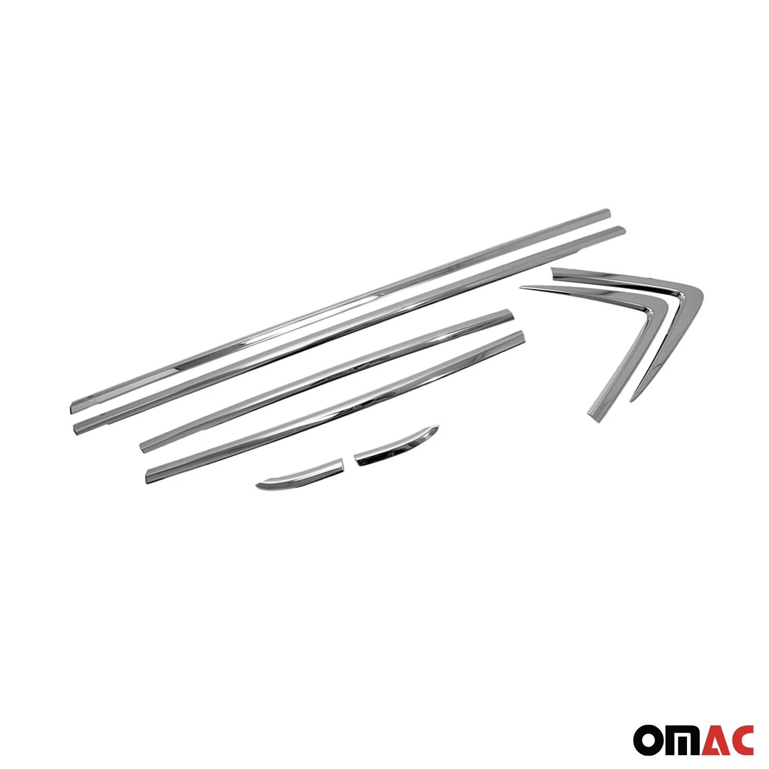 2013-2016 Buick Encore Window Molding Trim Streamer Stainless Steel Silver 8 Pcs - Image 9