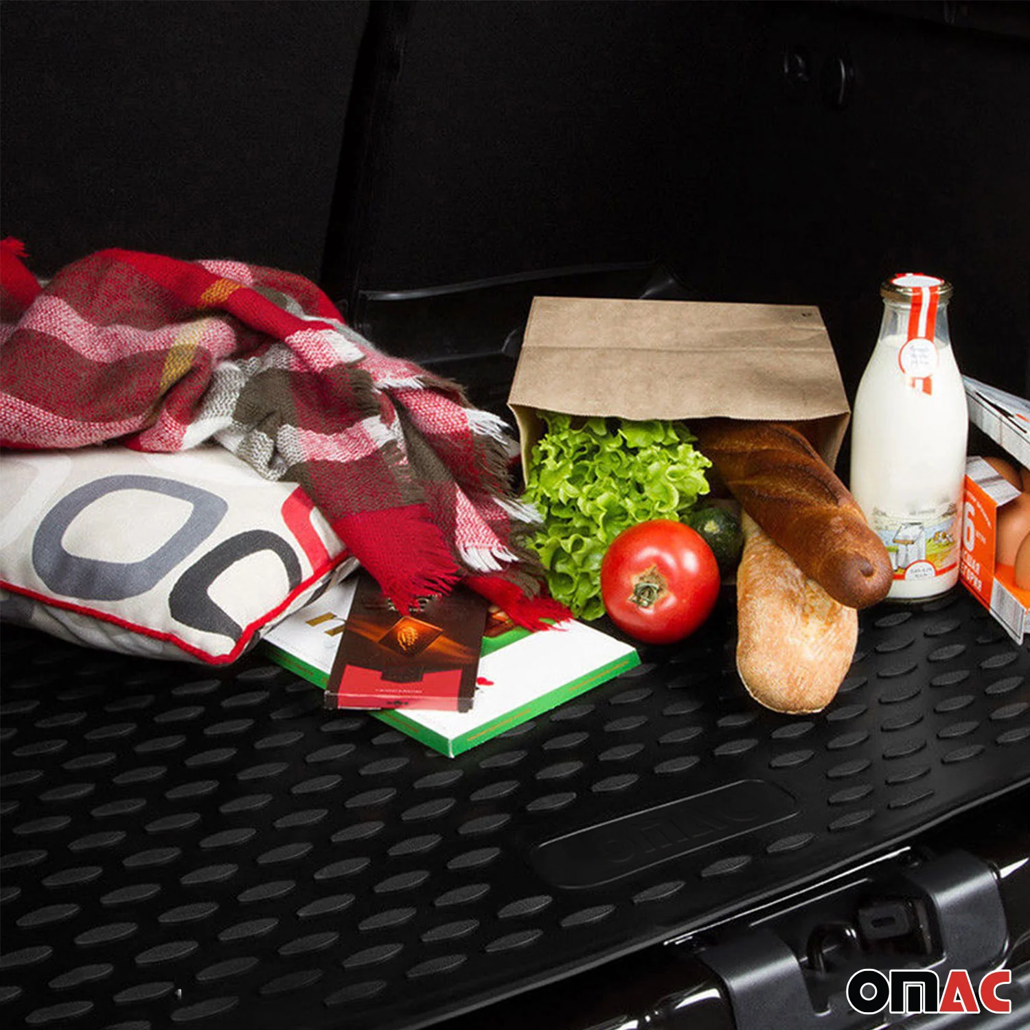2010-2016 Cadillac SRX Cargo Liner Trunk Mat All Weather Black - Image 3