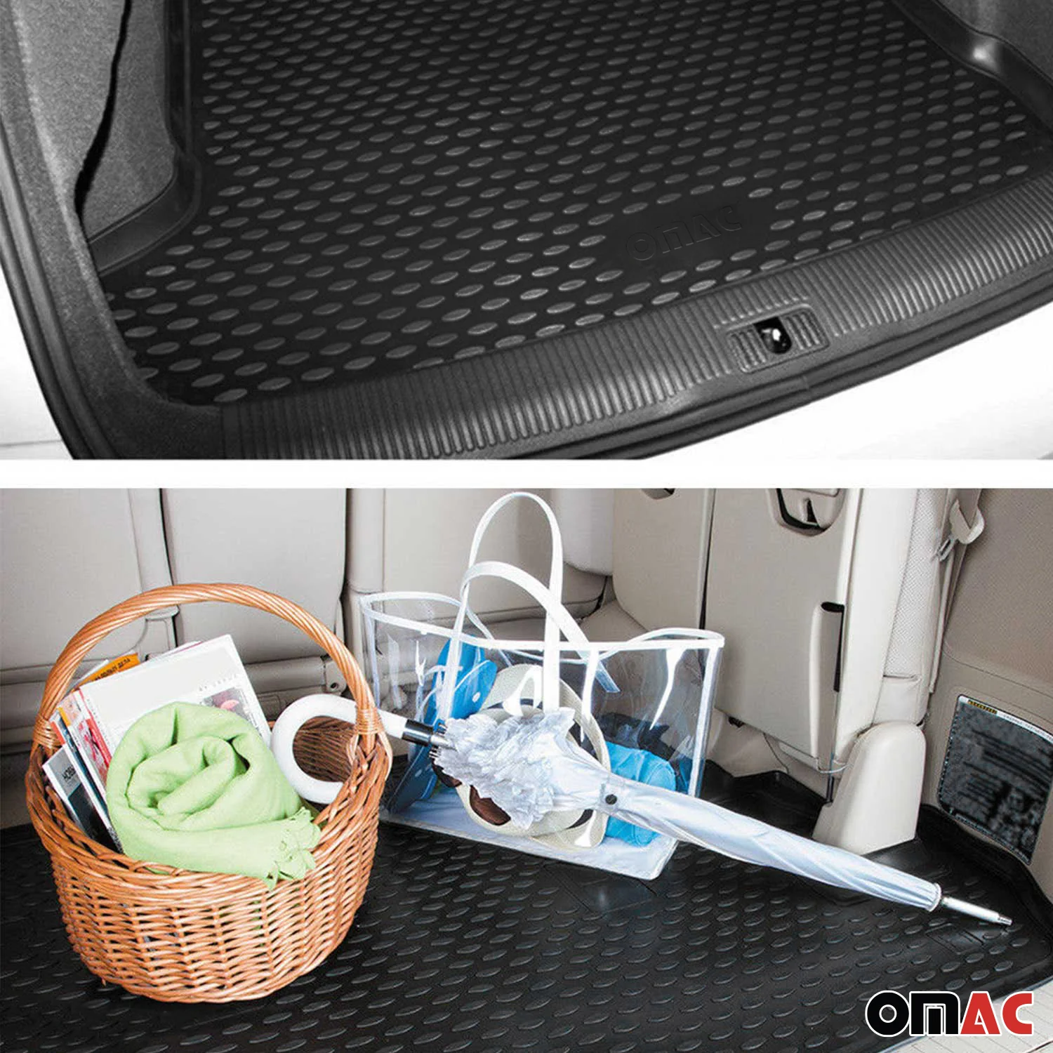 2010-2016 Cadillac SRX Cargo Liner Trunk Mat All Weather Black - Image 5