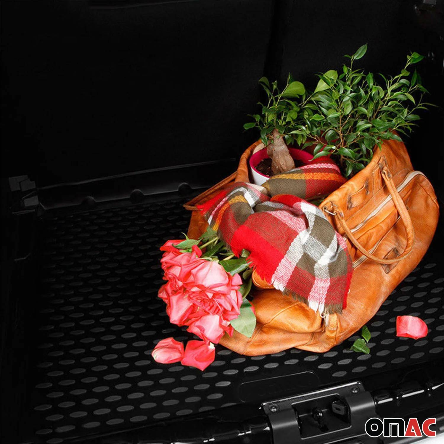 2010-2016 Cadillac SRX Cargo Liner Trunk Mat All Weather Black - Image 8