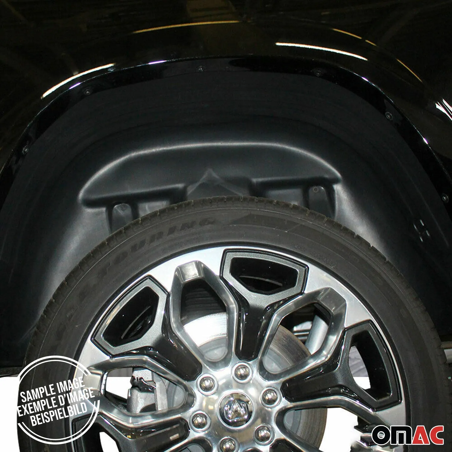 2021-2023 Kia Rio Front Set Wheel Arch Liner Splash Fender Guard Black 2 Pcs - Image 5