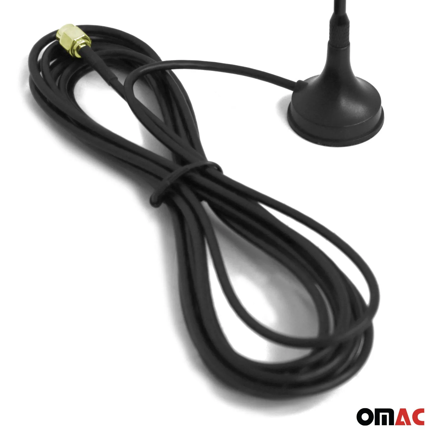 Car Radio Antenna Amplified AM / FM Signal Aerial Roof Magnet Mount - Image 5