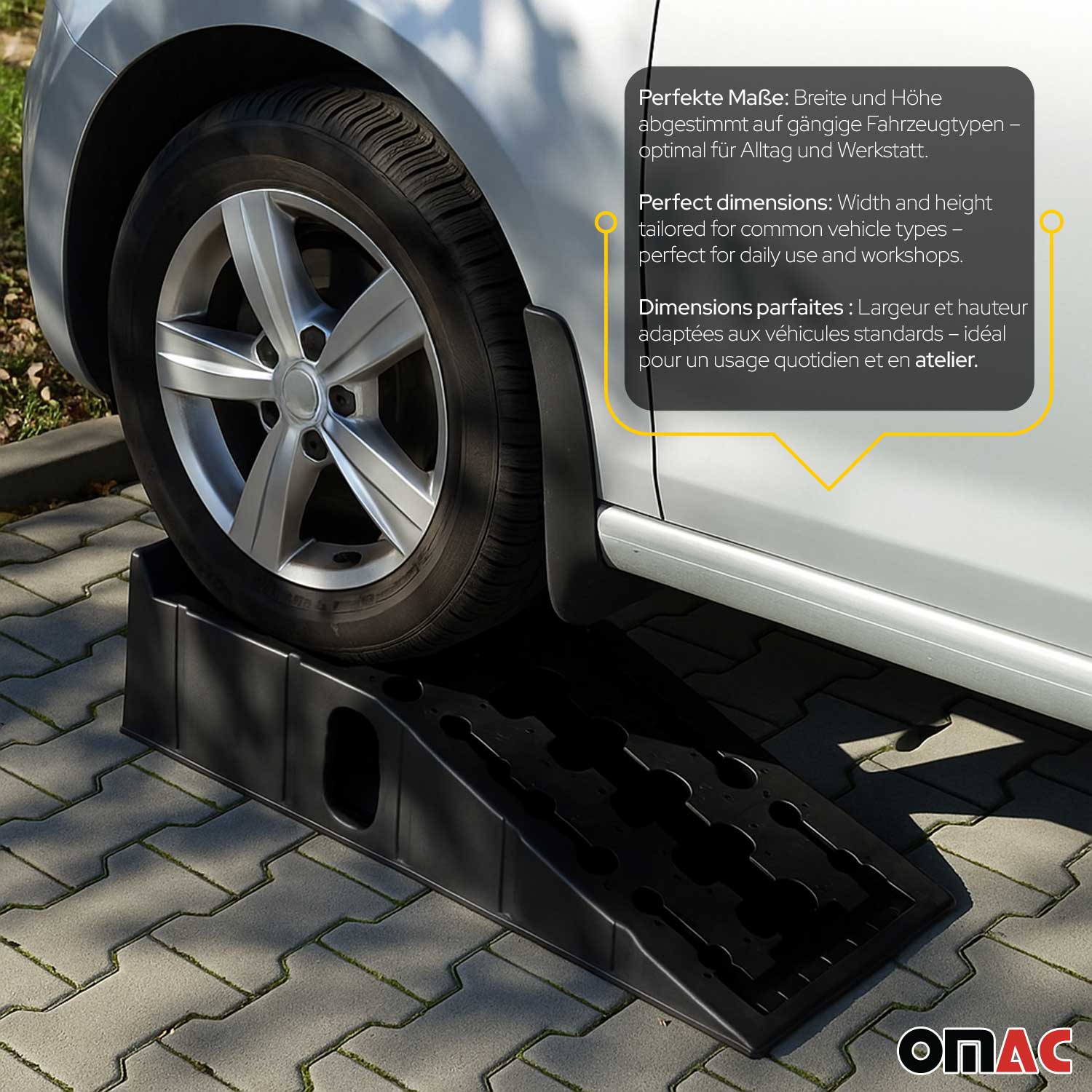 RV Trailer Truck Camper ATV Ramp Wheel Levelling Lifting 11000lbs x 2PCS - Image 10