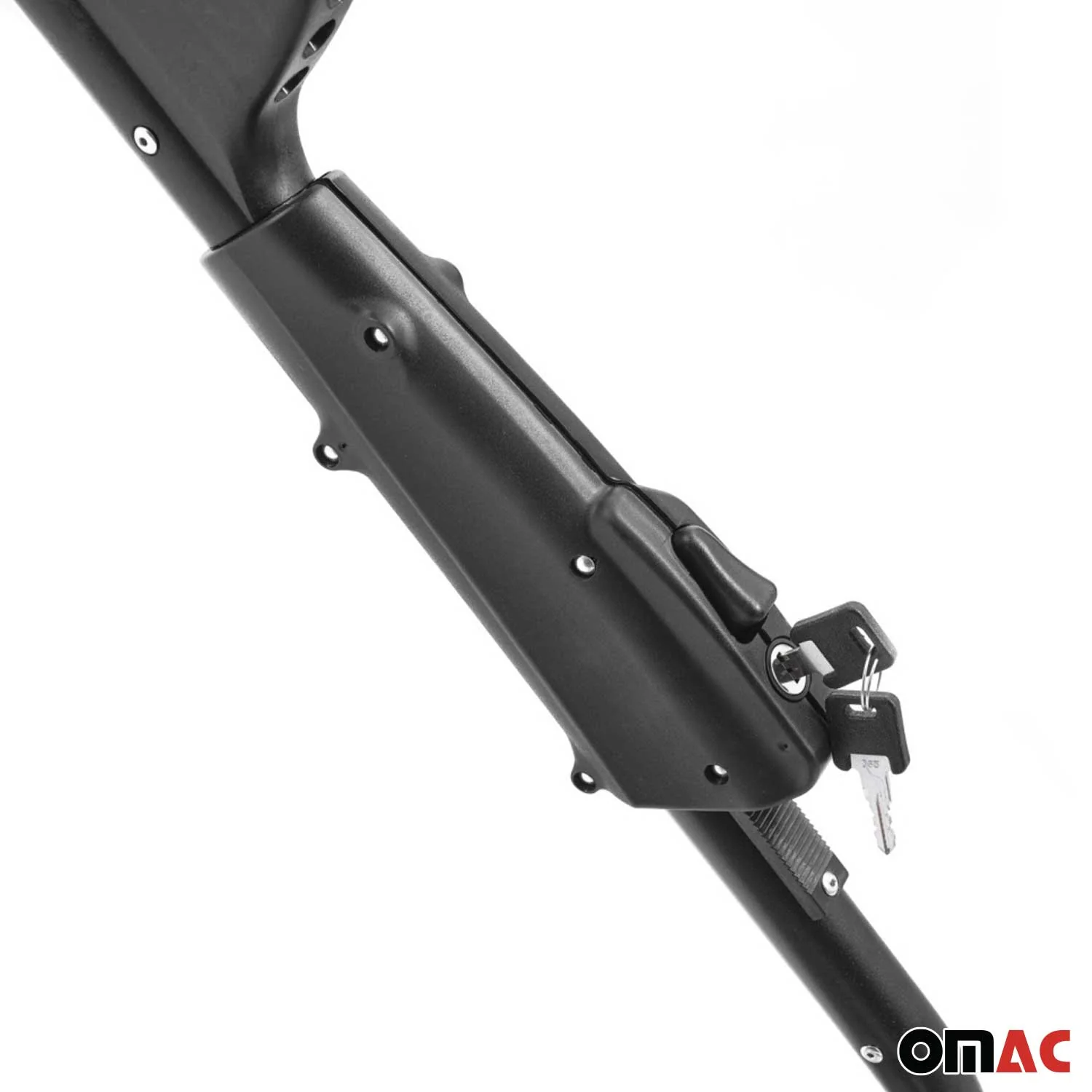Car Rooftop Mount Bike Rack Carrier Bicycle Universal Lockable Black 2Pcs - Image 9