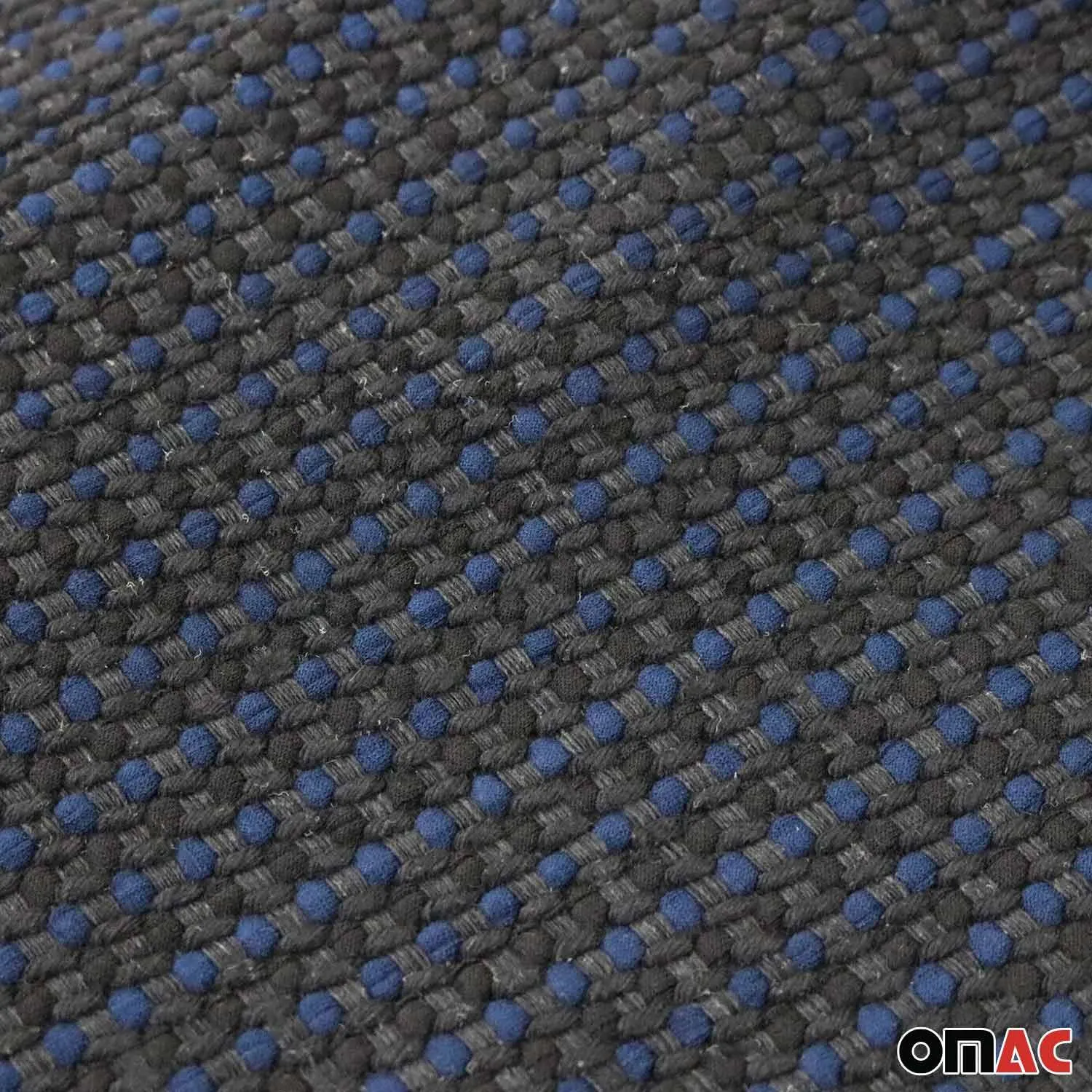 Hummer Antiperspirant Front Seat Cover Pads Black Dark Blue 2 Pcs - Image 6