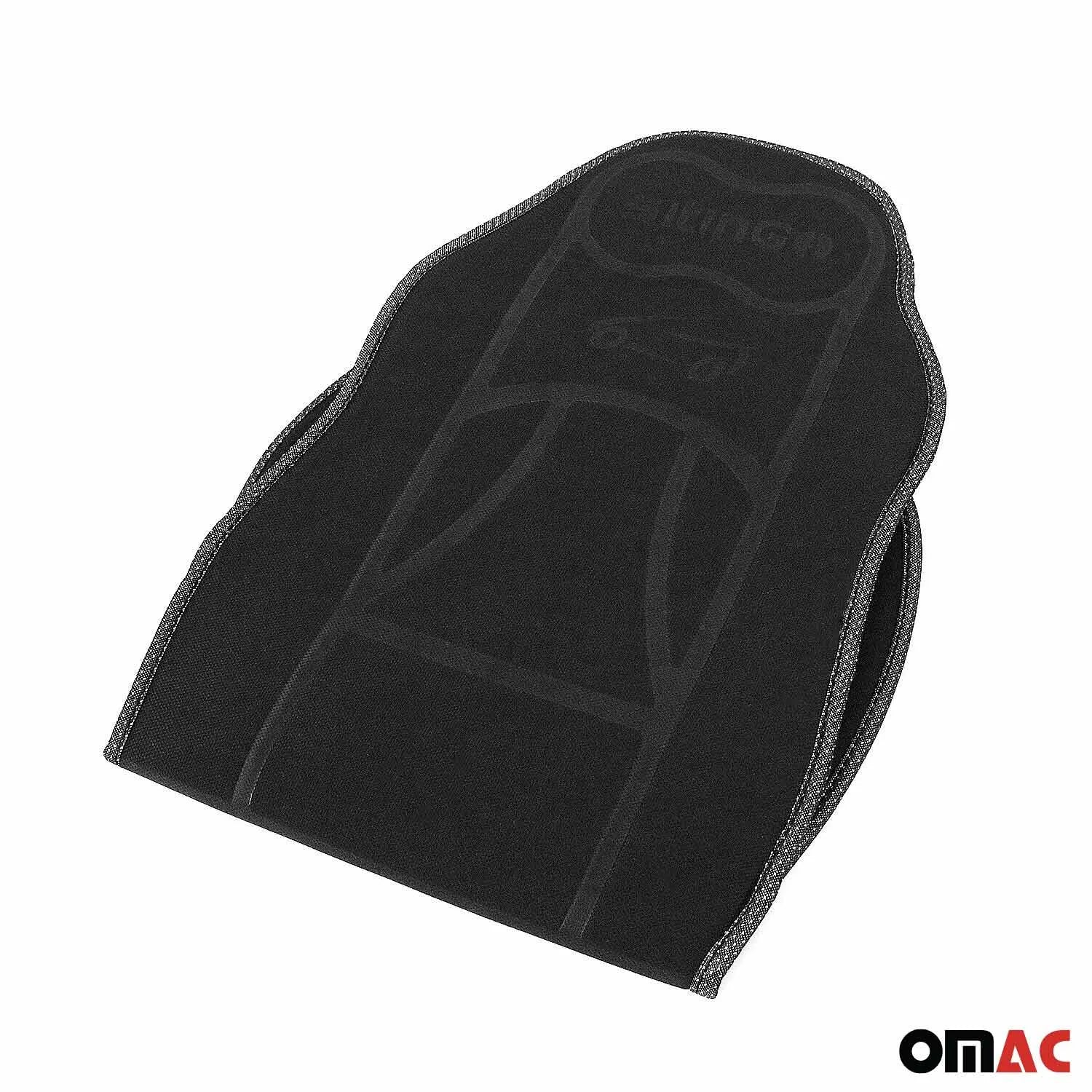 Honda Car Seat Protector Cushion Cover Mat Pad Black Black 2 Pcs - Image 6