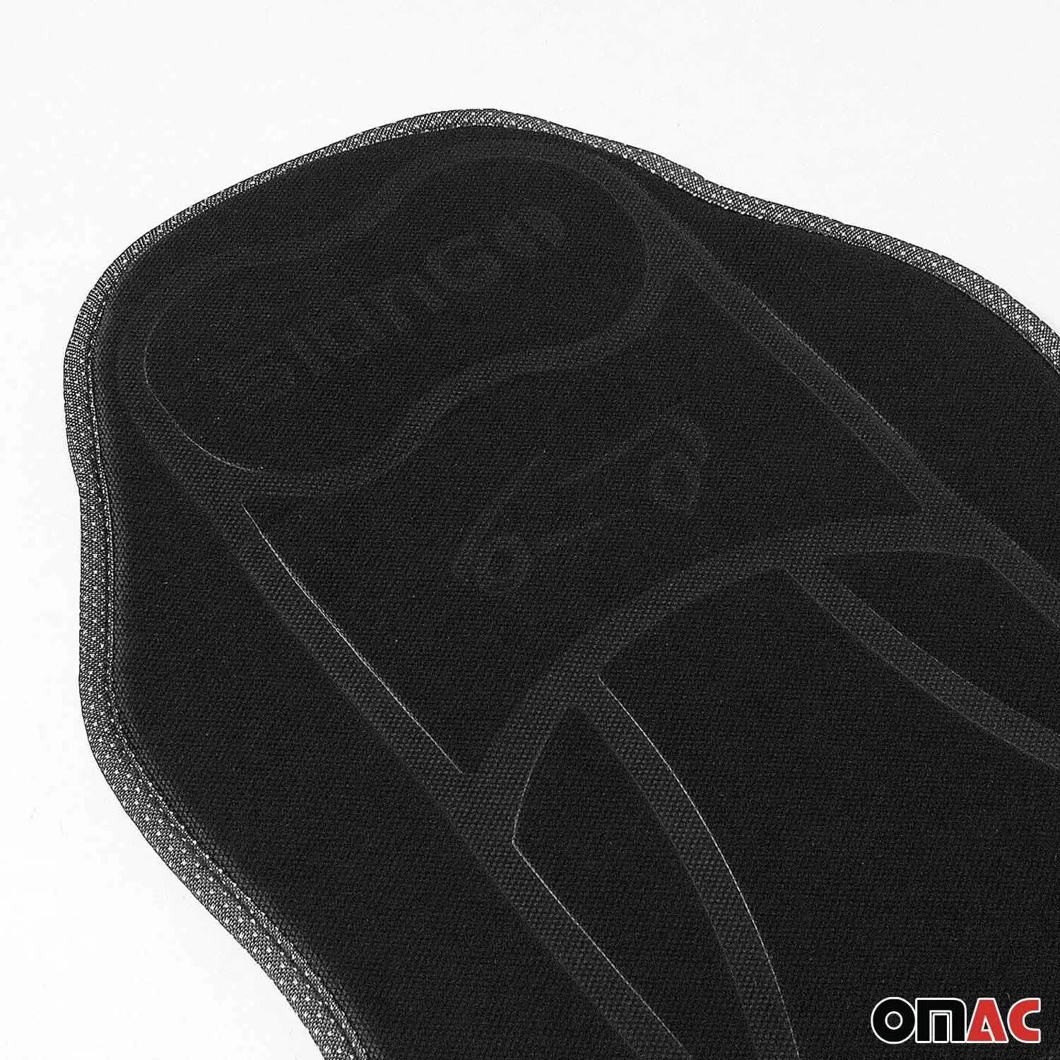 Lincoln Car Seat Protector Cushion Cover Mat Pad Black Black 2 Pcs - Image 5