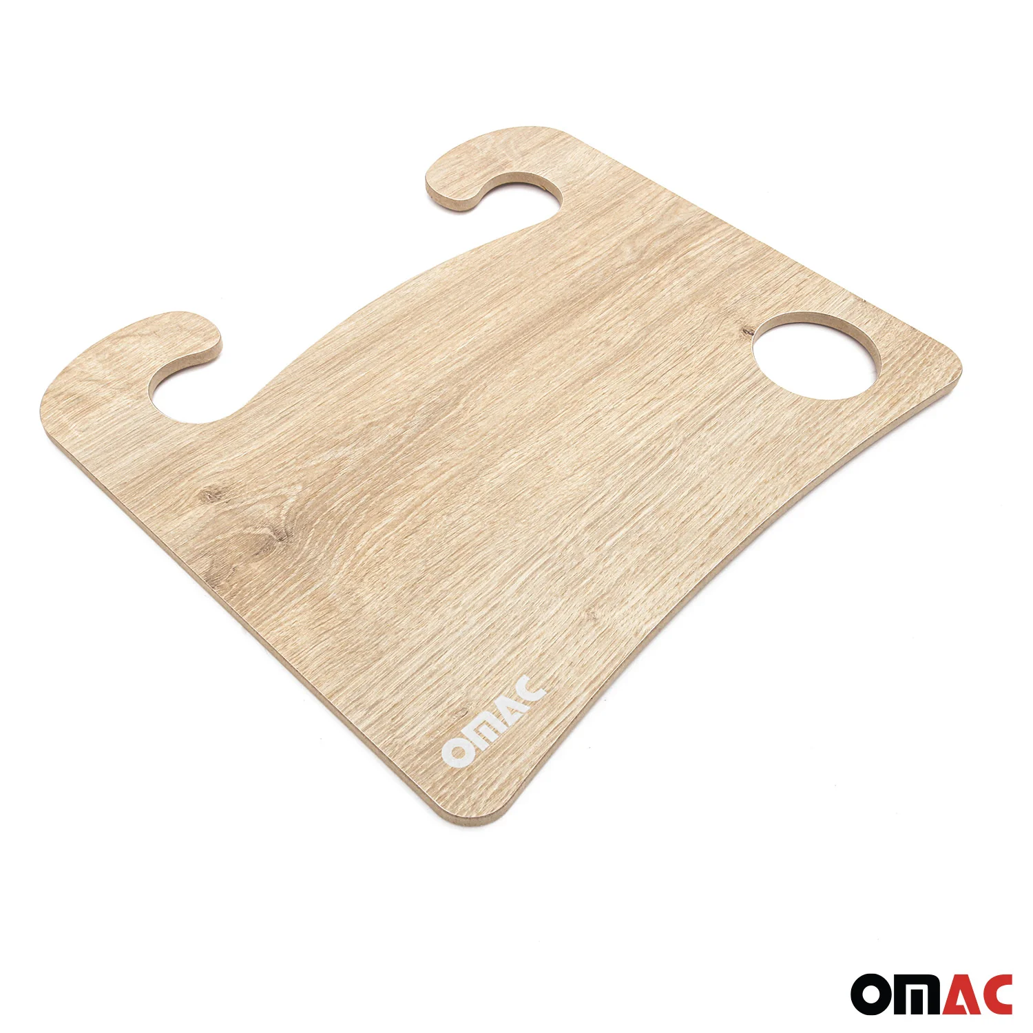 Car Steering Wheel Tray Desk Wooden Handy Food Work Table Laptop Cup Holder - Image 10