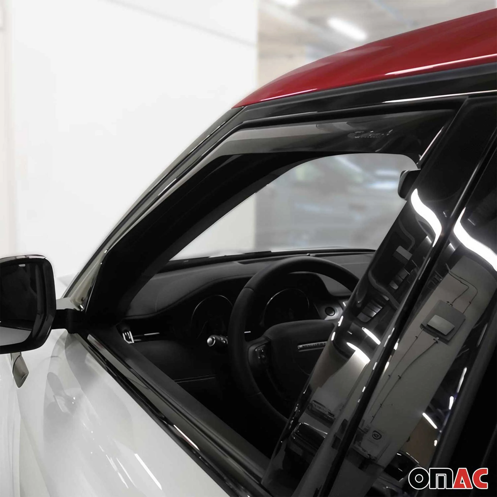 1996-2006 Land Rover Freelander Window Visor Vent Rain Deflector 2Pcs Smoke - Image 6