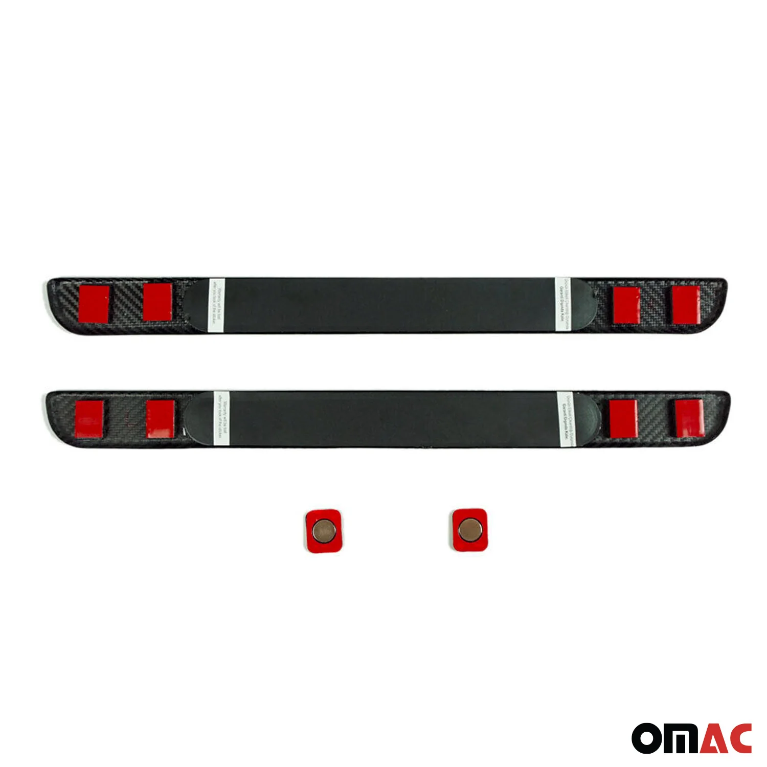 2011-2014 Chevrolet Cruze Sedan Door Sill Scuff Plate Illuminated Carbon Fiber Black 2Pcs - Image 5