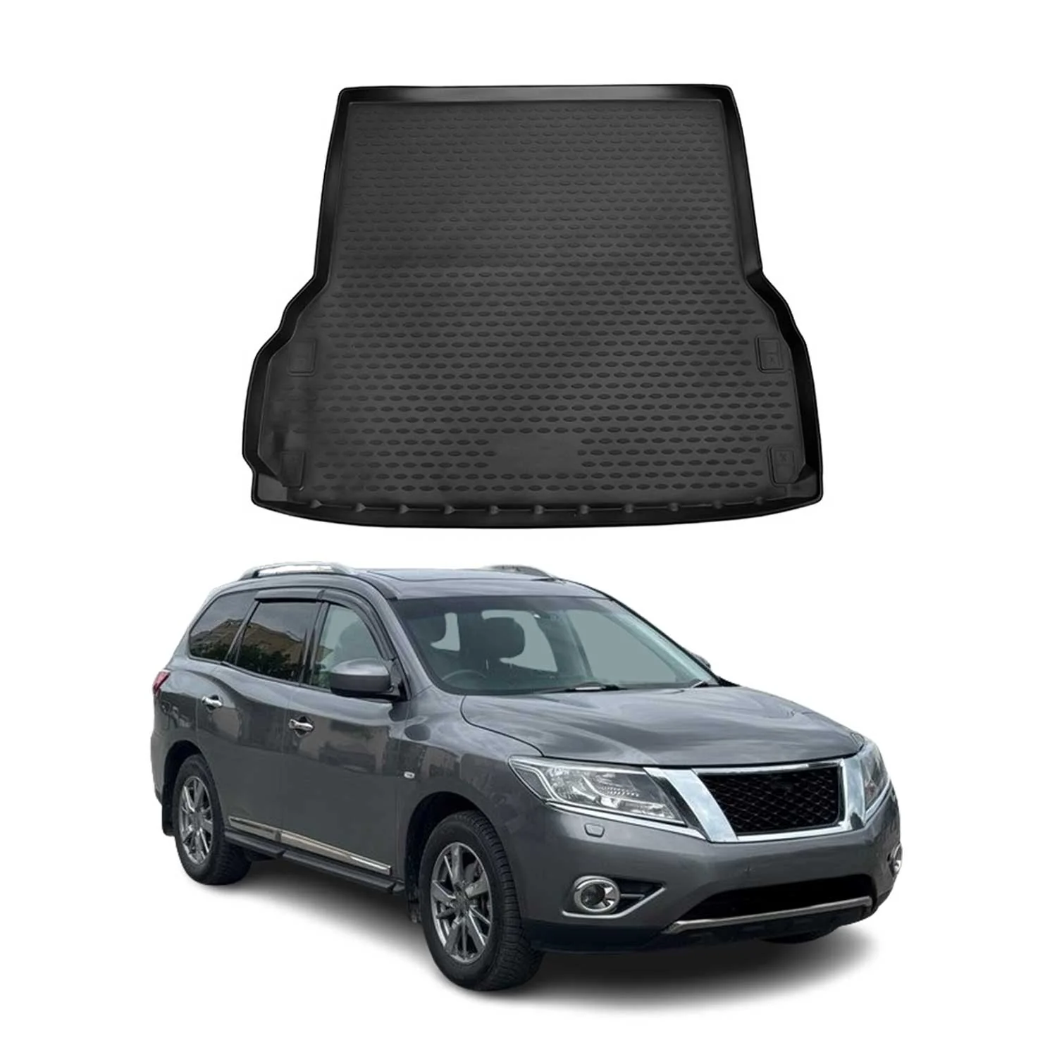 2013-2020 Nissan Pathfinder Cargo Liner Trunk Mat All Weather Black