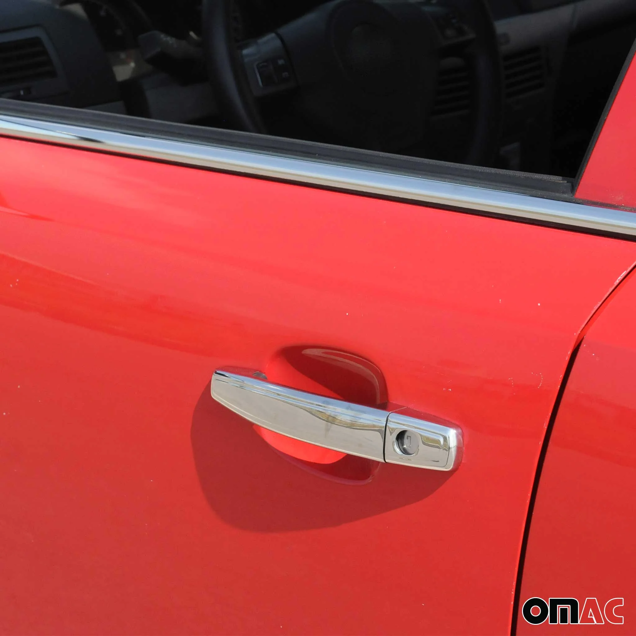 2010-2015 Chevrolet Camaro Car Door Handle Cover Protector Stainless Steel 4 Pcs - Image 3