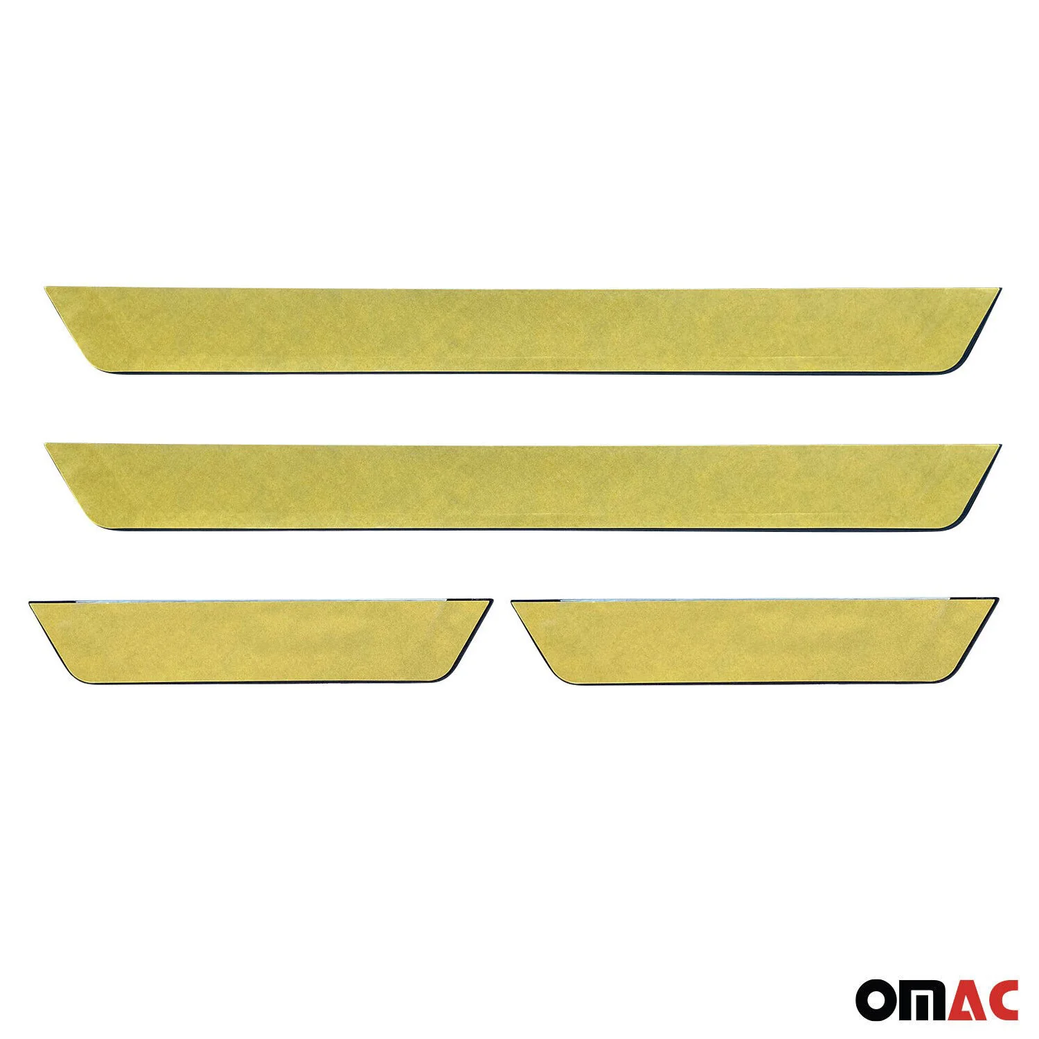2012-2015 Chevrolet Captiva Sport Door Sill Scuff Plate Scratch Protector Exclusive Brushed Stainless Steel 4Pcs - Image 5