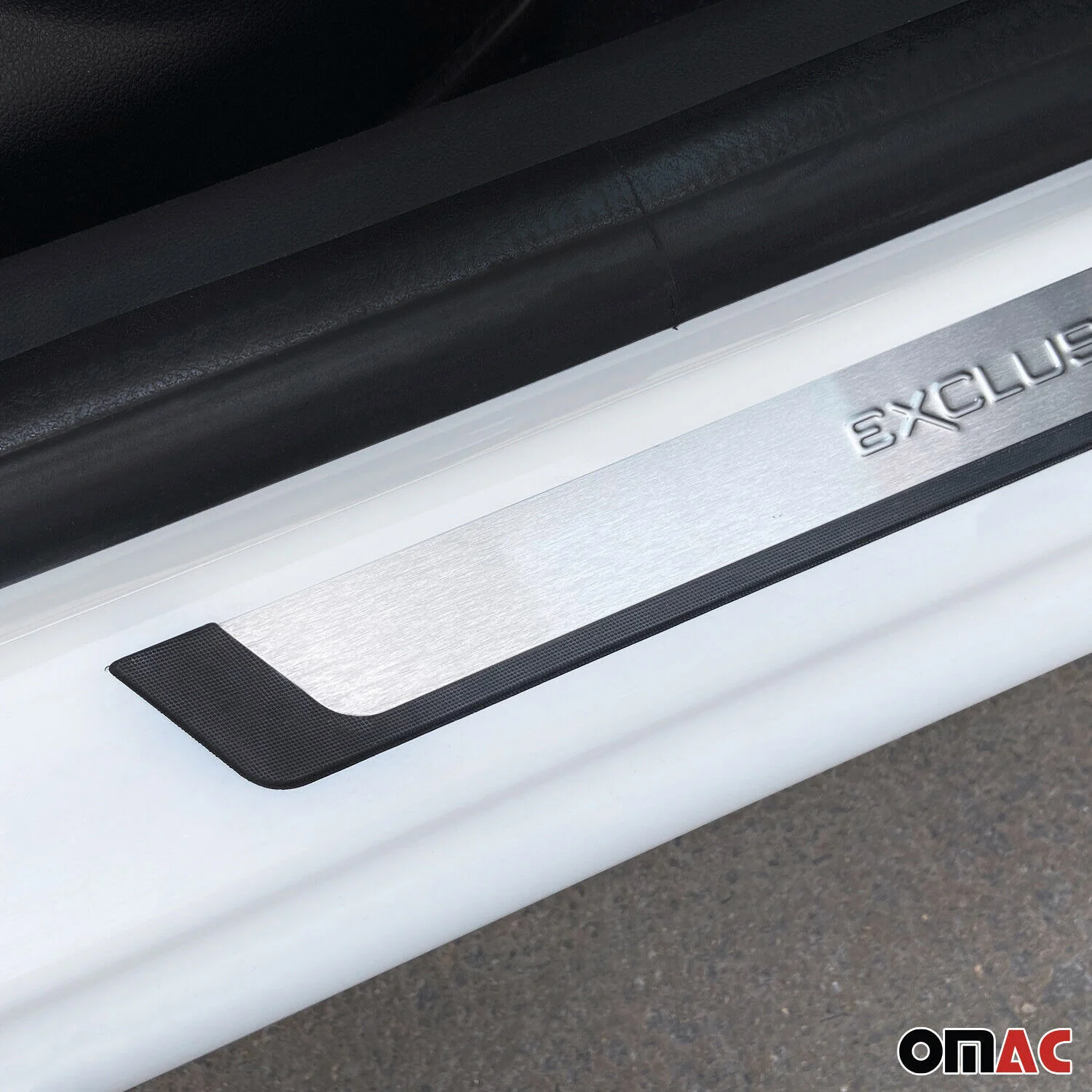 2012-2015 Chevrolet Captiva Sport Door Sill Scuff Plate Scratch Protector Exclusive Brushed Stainless Steel 4Pcs - Image 6
