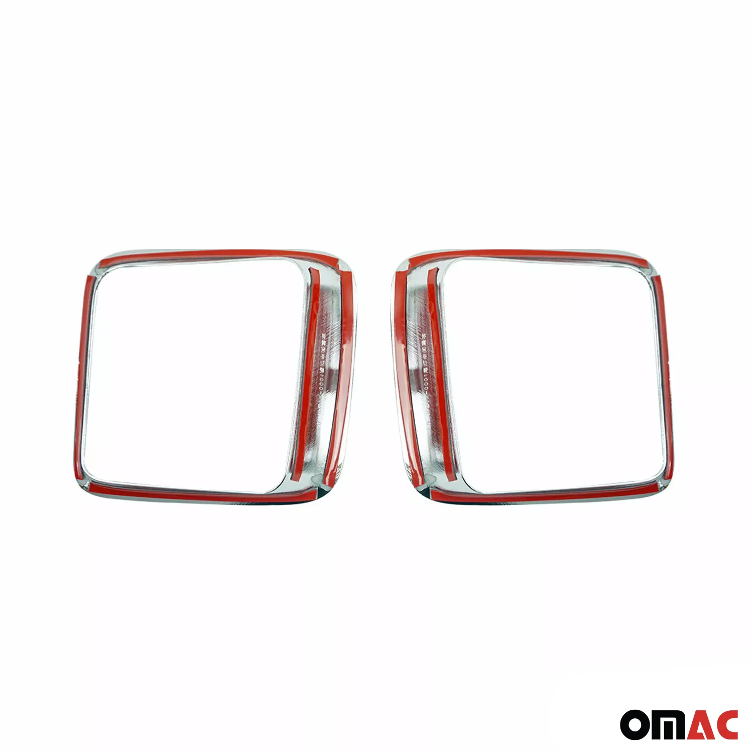 2015-2024 Jeep Renegade Inner Trunk Tail Light Trim Frame Chrome Silver 2Pcs - Image 5