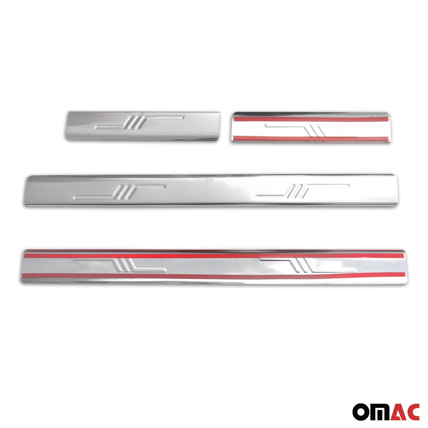 2003-2008 Toyota Corolla Sedan Door Sill Scuff Plate Scratch Protector Stainless Steel - Image 5