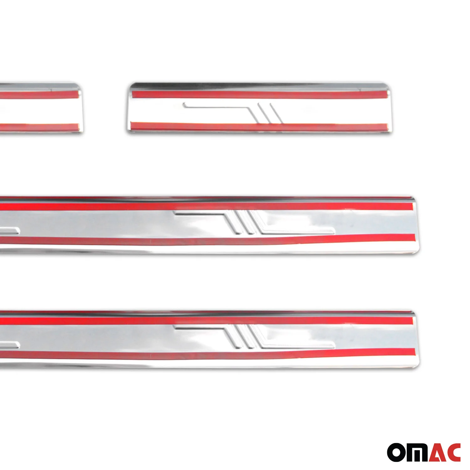 2003-2008 Toyota Corolla Sedan Door Sill Scuff Plate Scratch Protector Stainless Steel - Image 6