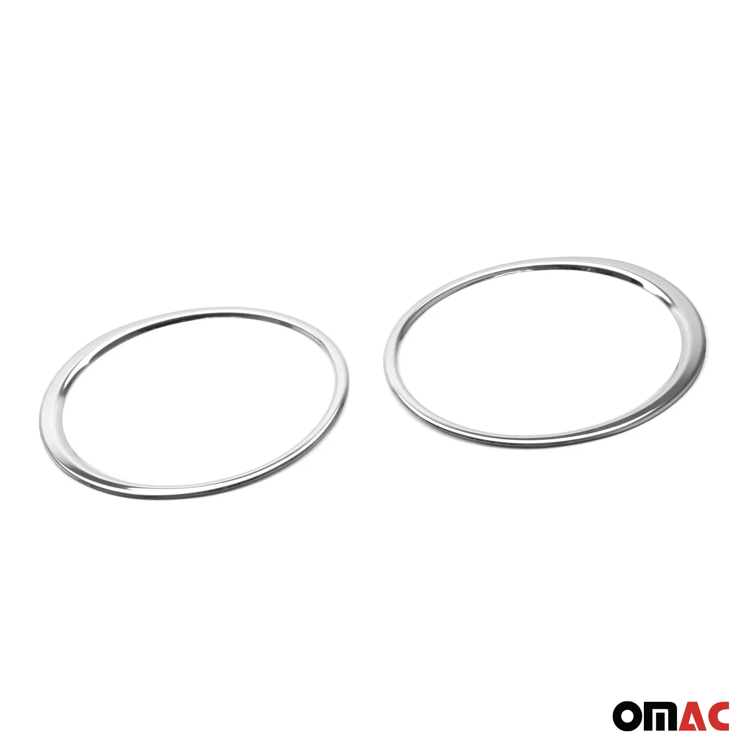 2015-2017 Nissan Juke Fog Light Headlight Lamp Surround Cover Silver 2 Pcs - Image 7