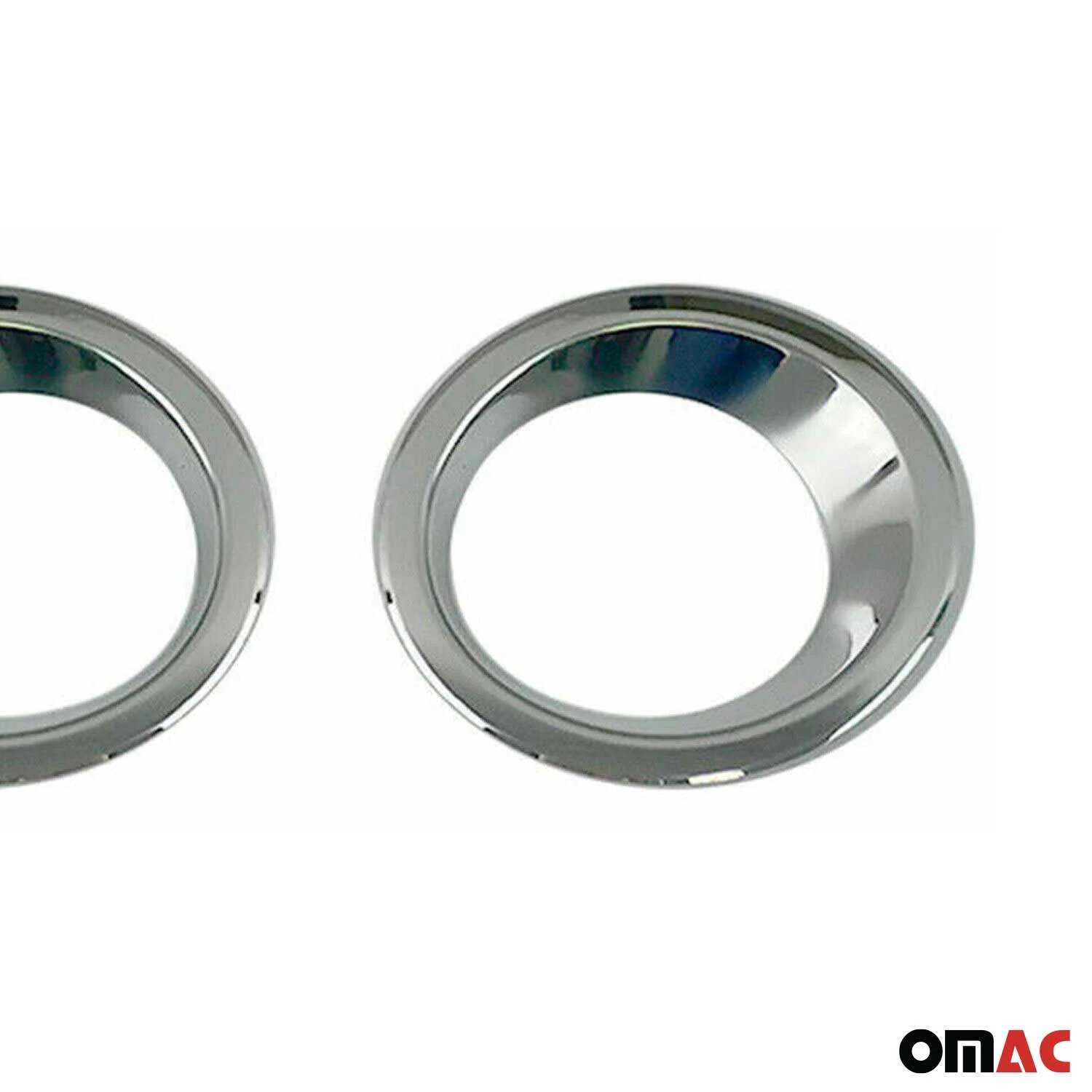 2010-2013 Kia Soul Fog Light Lamp Bezel Cover Stainless Steel Silver 2 Pcs - Image 6